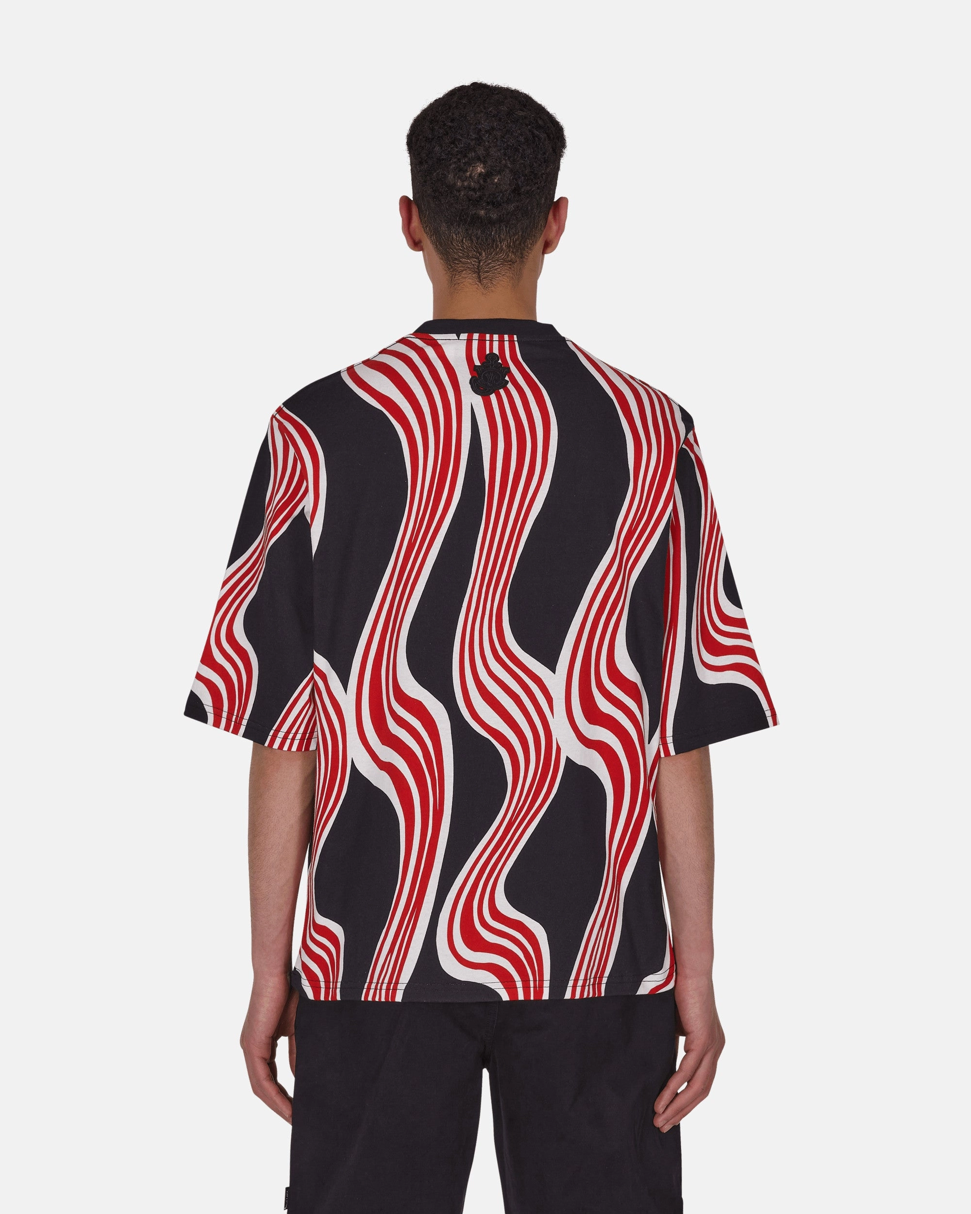 1 Moncler JW Anderson Printed T-Shirt Black