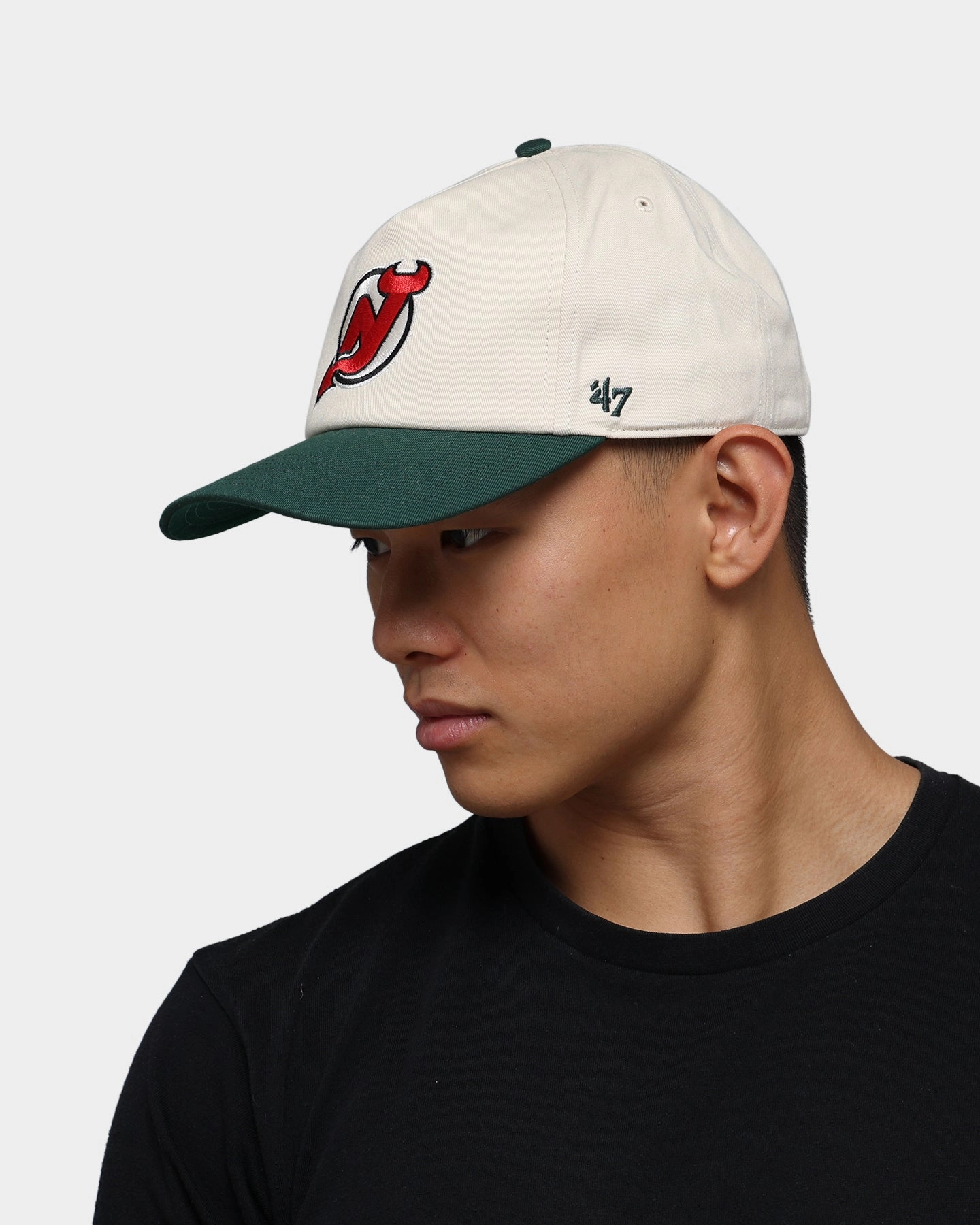 47 Brand New Jersey Devils Nantasket Snapback Natural/Dark Grey