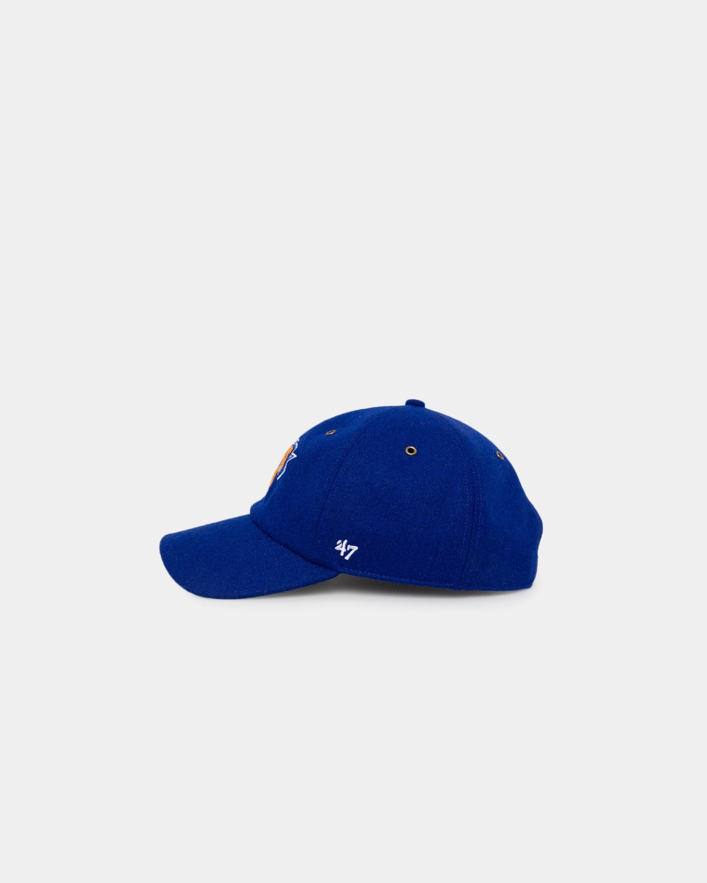 47 Brand New York Knicks Wooly Clean Up Strapback Royal