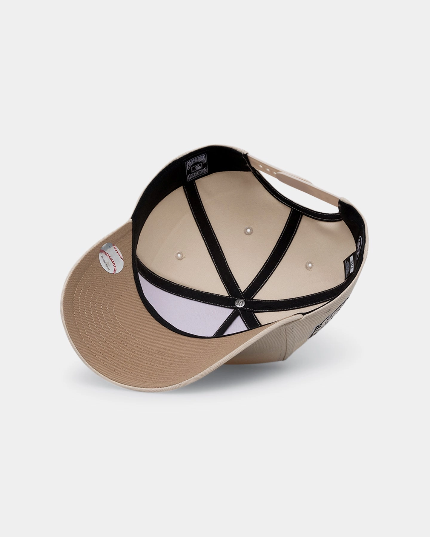 47 Brand New York Yankees 'Caramel Swirl' Sure Shot MVP Snapback Natural/Khaki