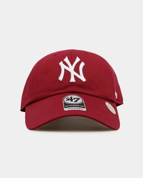 47 Brand New York Yankees 'Yankees Color Wheel' Suede Undervisor 47 Clean Up Strapback Cardinal