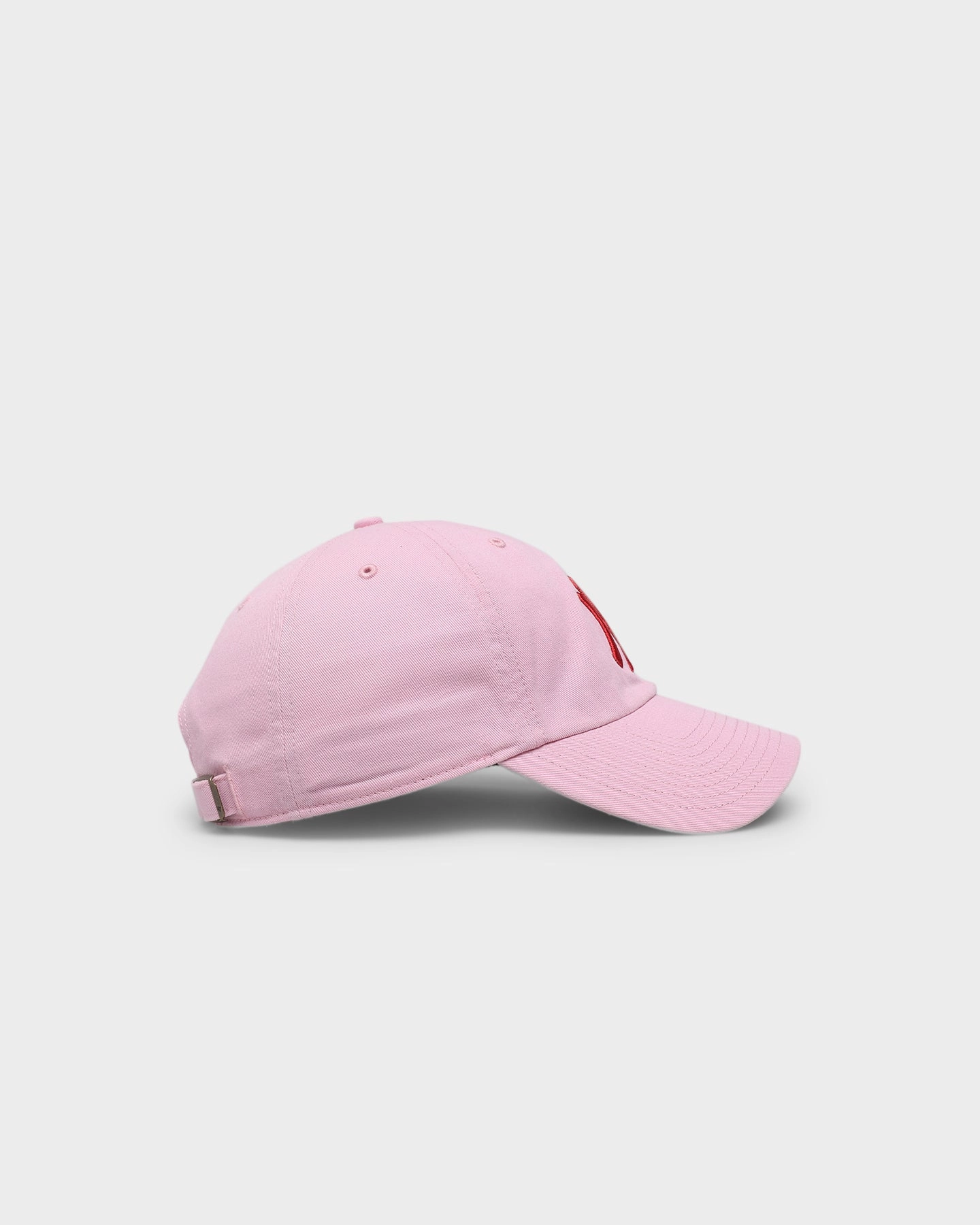 47 Brand New York Yankees Ballpark 'Lover Not A Fighter' Clean Up Strapback Petal Pink