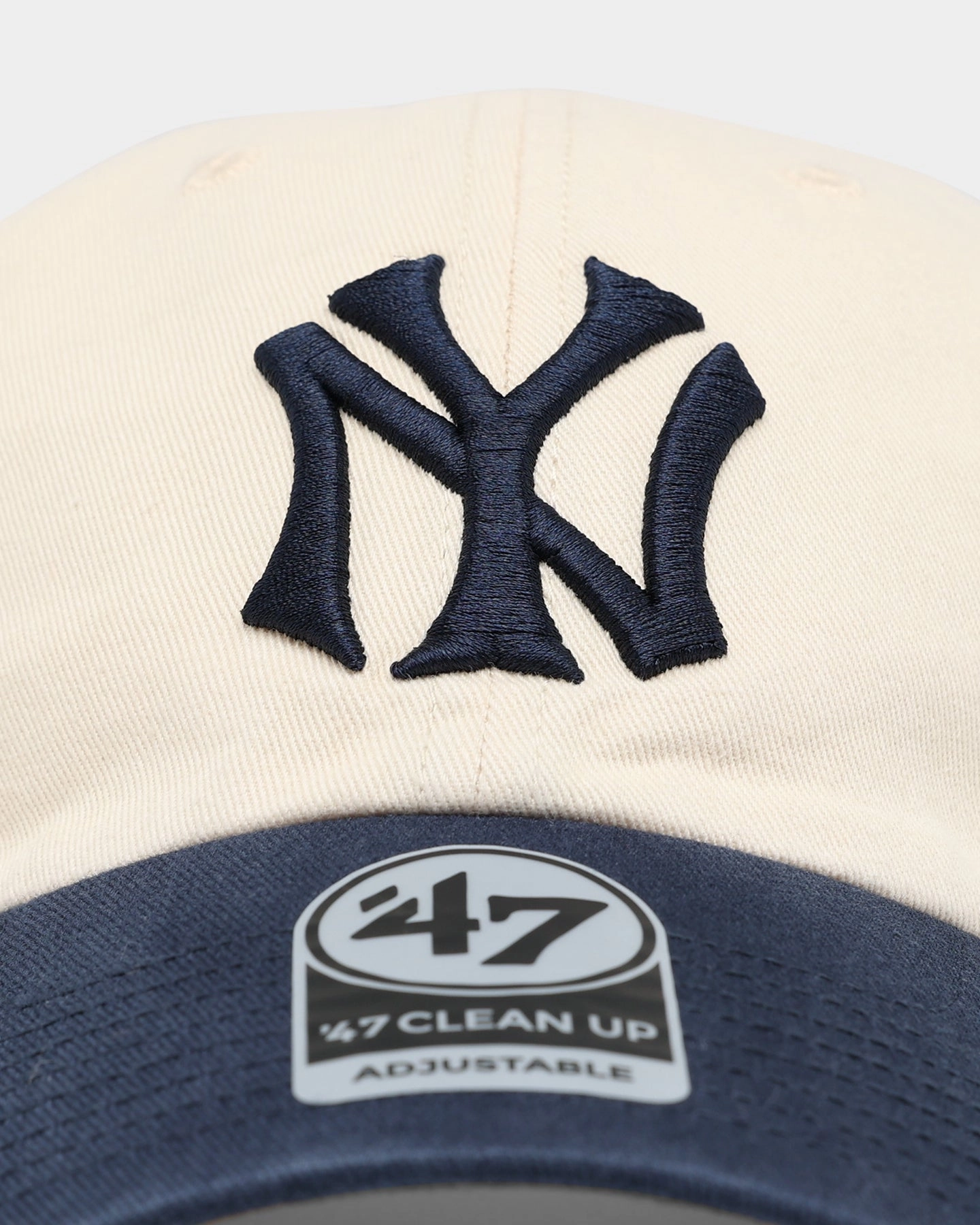 47 Brand New York Yankees Clean Up Strapback Natural