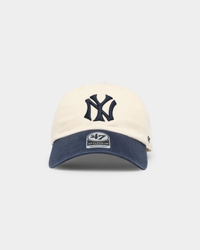47 Brand New York Yankees Clean Up Strapback Natural