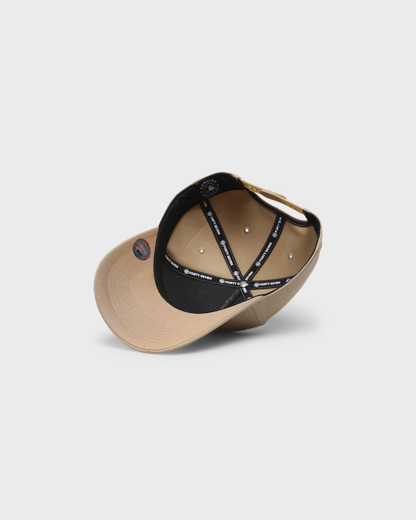 47 Brand New York Yankees MVP DT Snapback Khaki