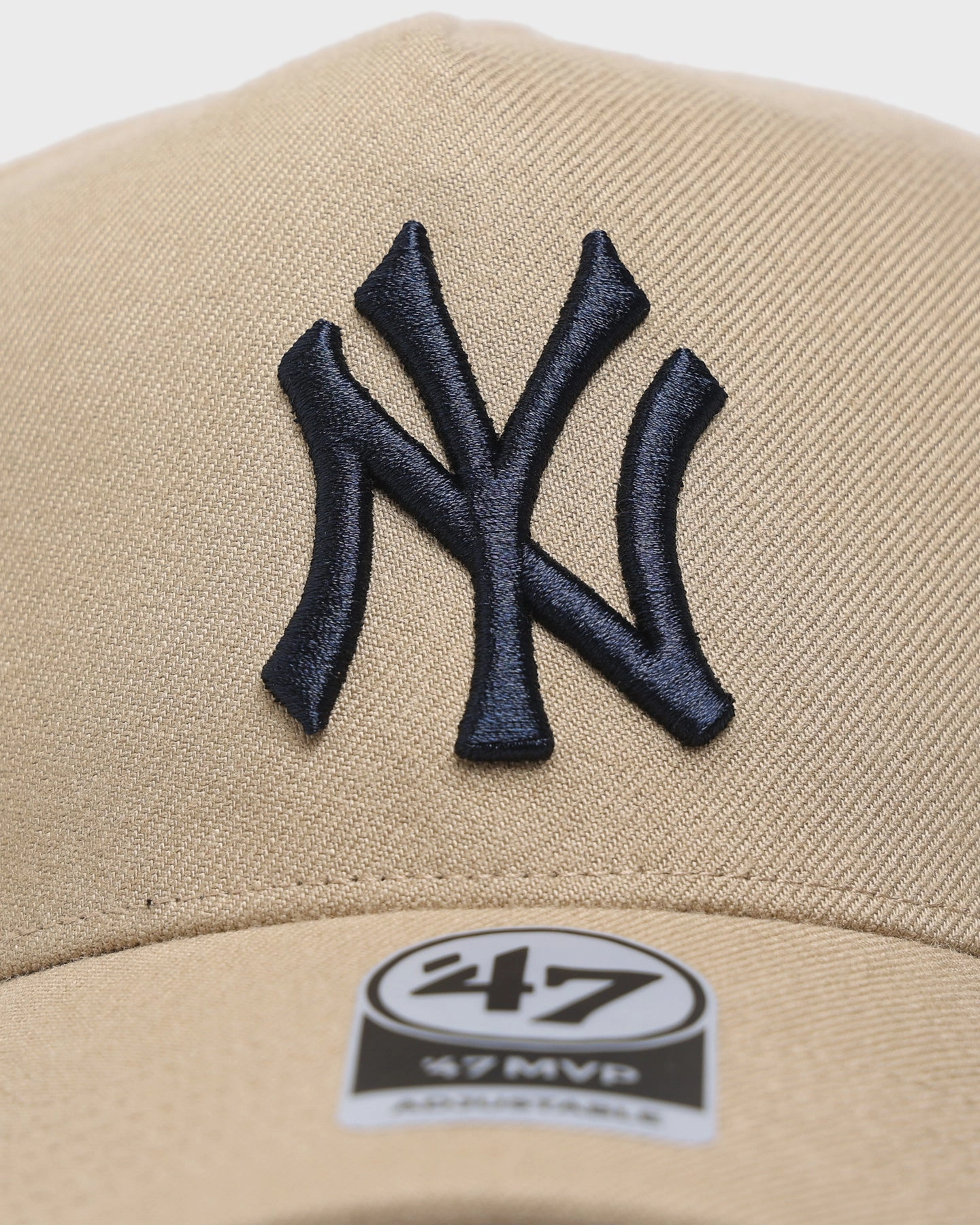 47 Brand New York Yankees MVP DT Snapback Khaki