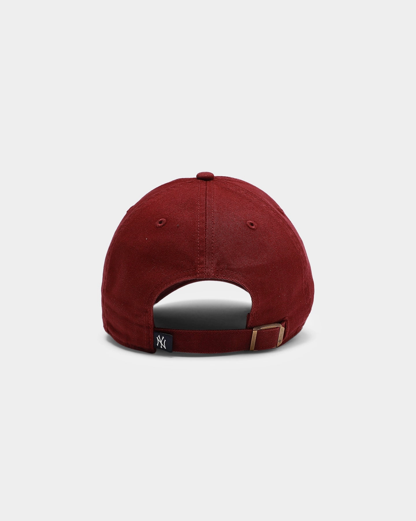 47 Brand New York Yankees Tonal '47 Clean Up Strapback Dark Maroon
