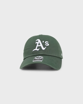 47 Brand Oakland Athletics Clean Up Strapback Dark Green
