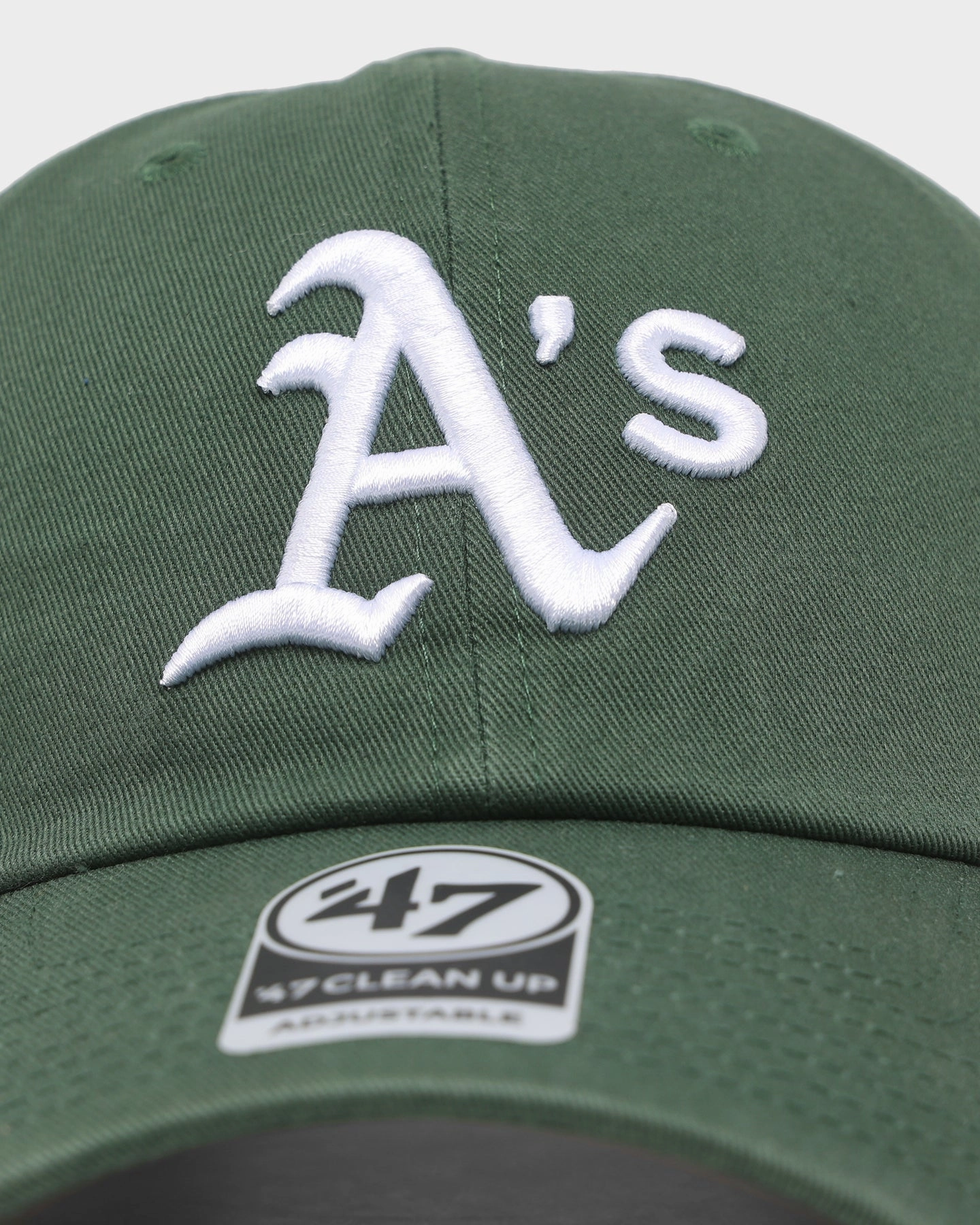 47 Brand Oakland Athletics Clean Up Strapback Dark Green