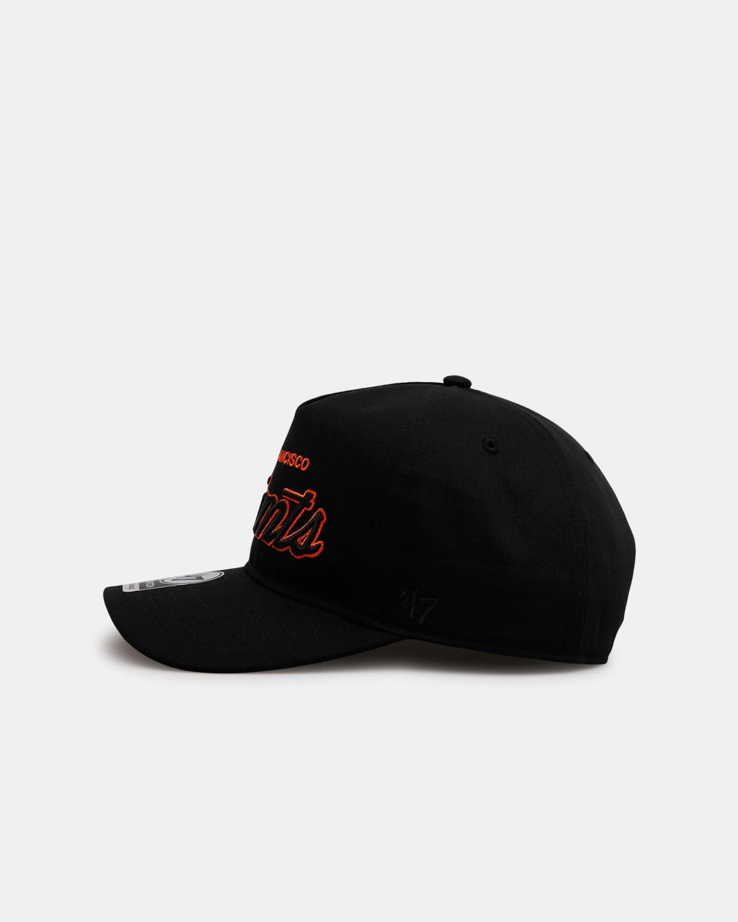 47 Brand San Francisco Giants 'Black Dome Script' 47 Hitch Snapback Black