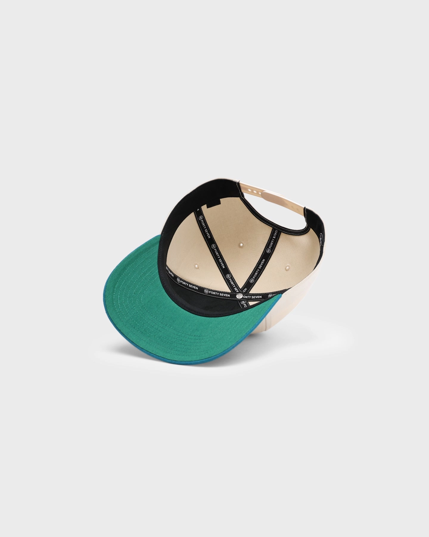 47 Brand San Hose Sharks Nantasket Snapback Natural/Dark Teal