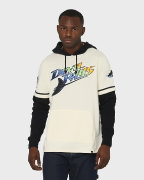 47 Brand Tampa Bay Rays Shortstop Hoodie Cream