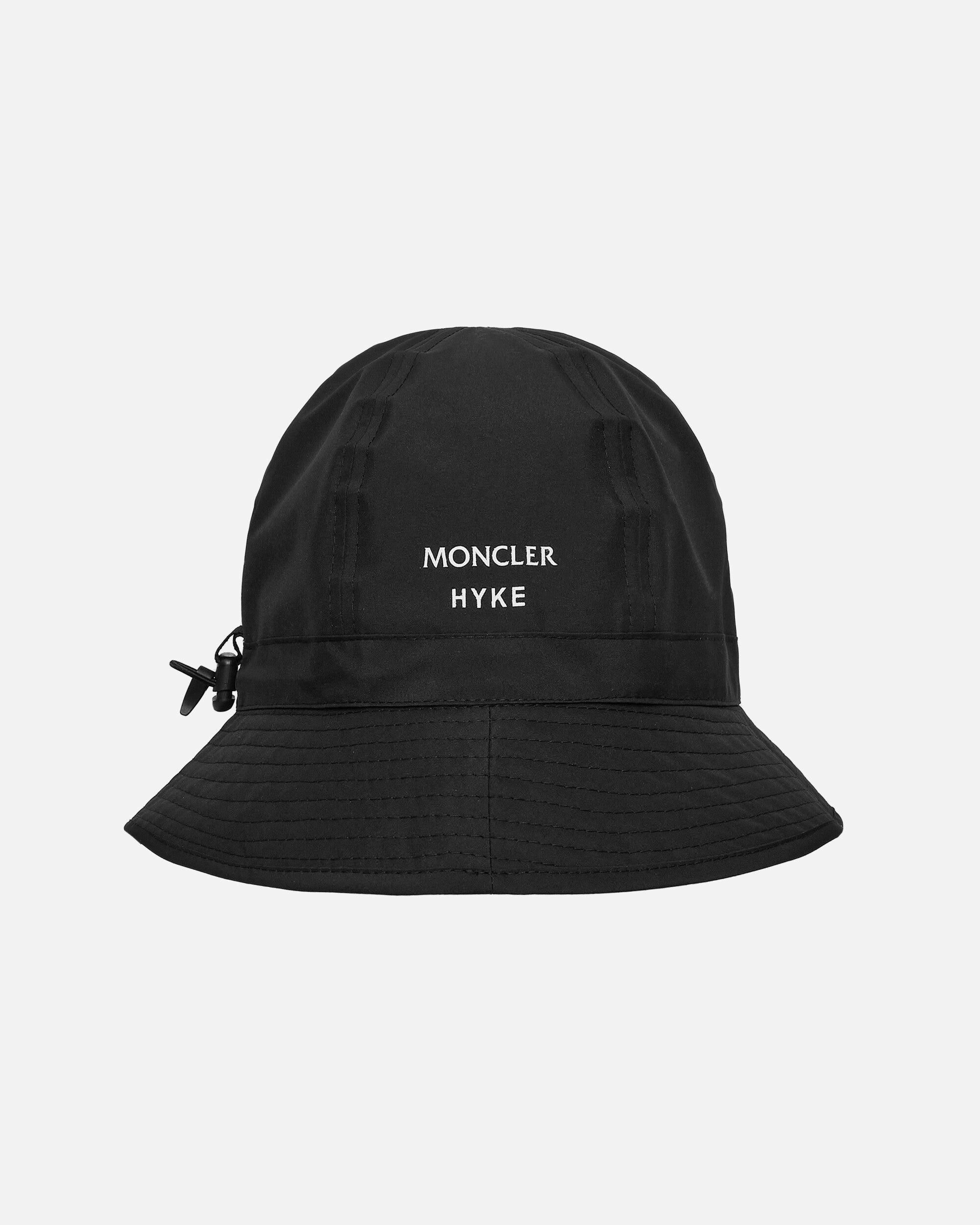4 Moncler HYKE Bucket Hat Black