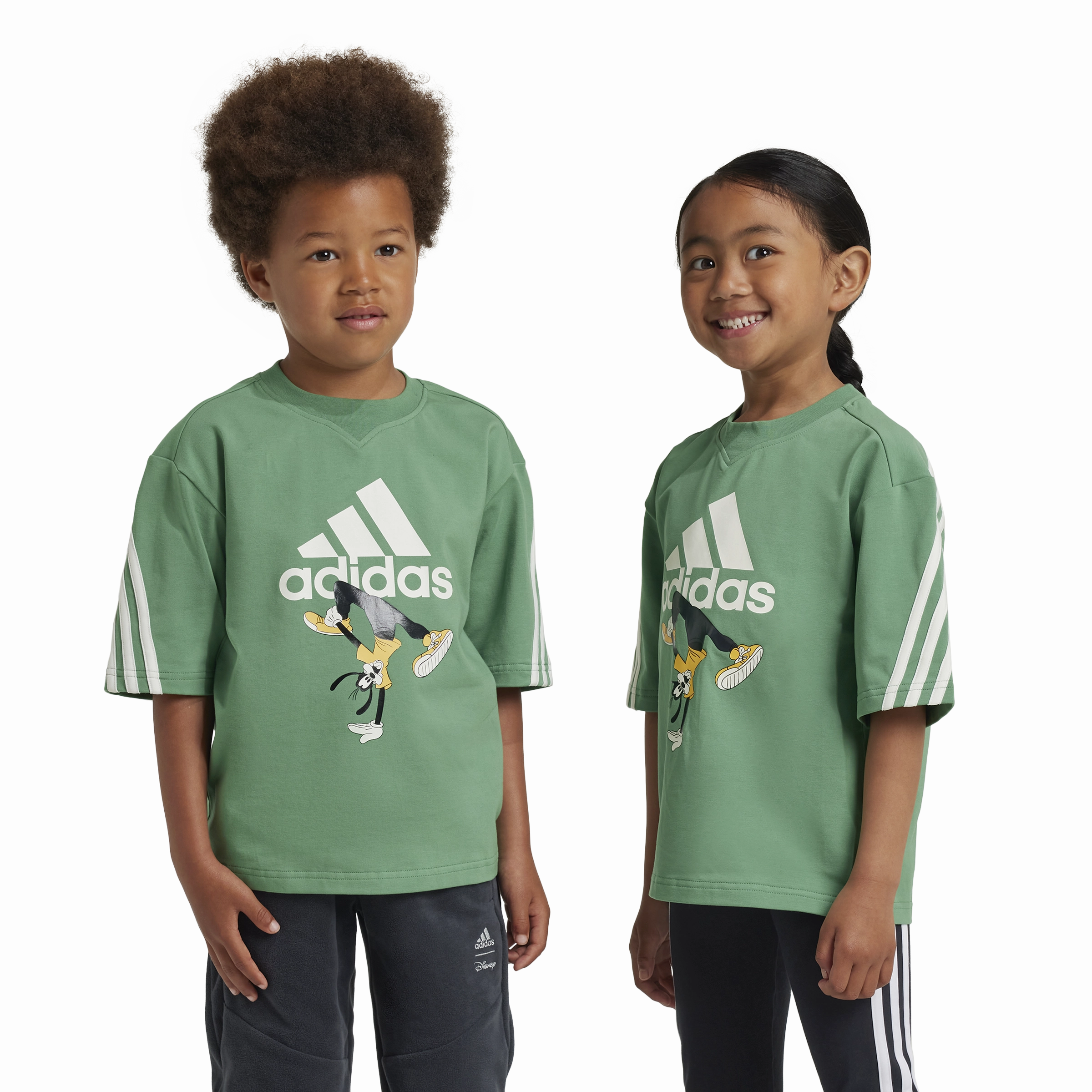   Disney Kids Goofy Tee 'Preloved Green'