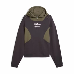   Kidsuper Progressive Hoodie 'Dark Coal'