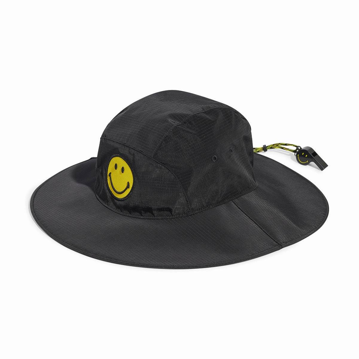   Smiley Bucket Hat With Whistle 'Black'