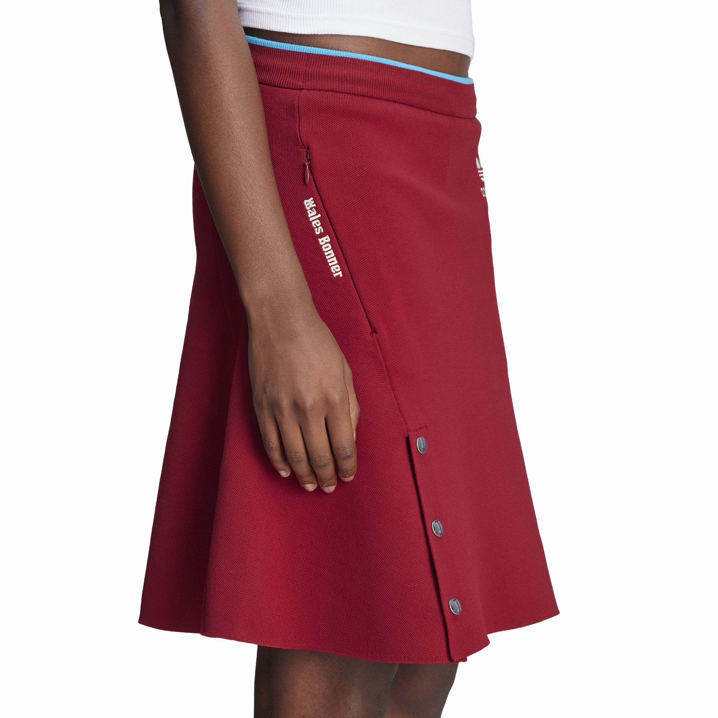   Wales Bonner Skirt 'Collegiate Burgundy'