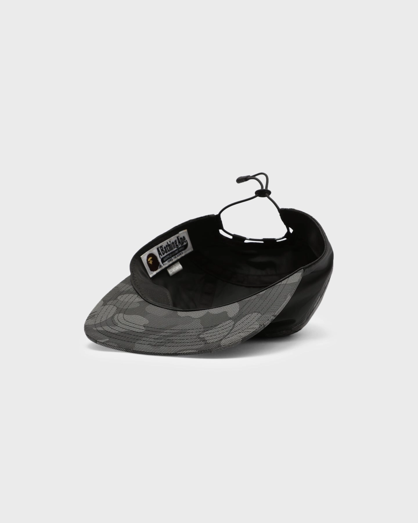 A Bathing Ape ABC Dot Reflective 5 Panel Strapback Black