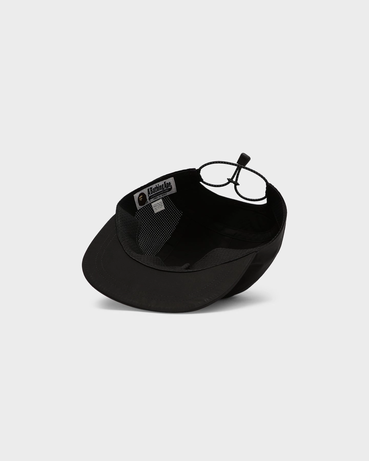 A Bathing Ape Colour Block RC Hat Black