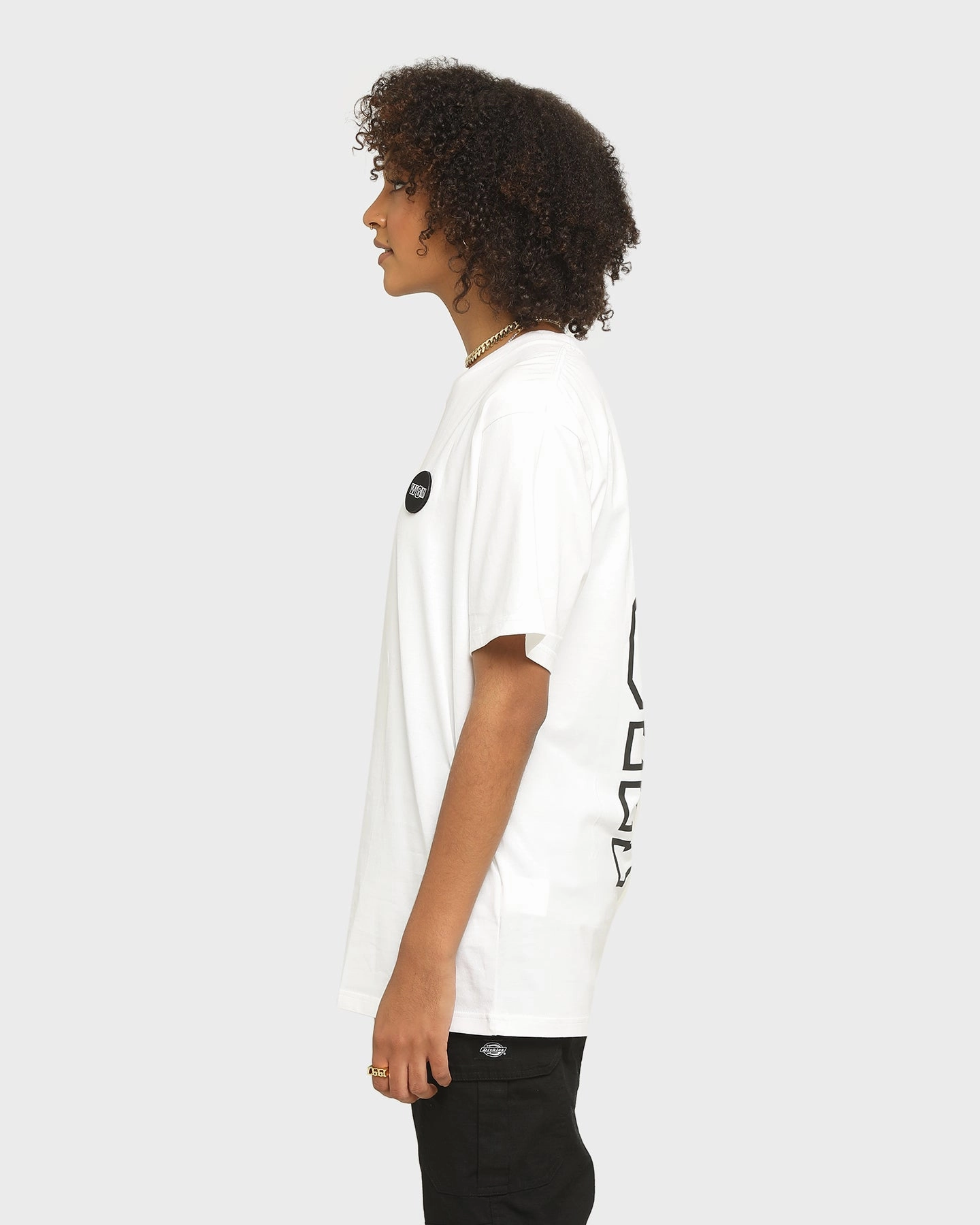 A Bathing Ape Men's Big WGM Shark Emblem Short Sleeve T-Shirt White