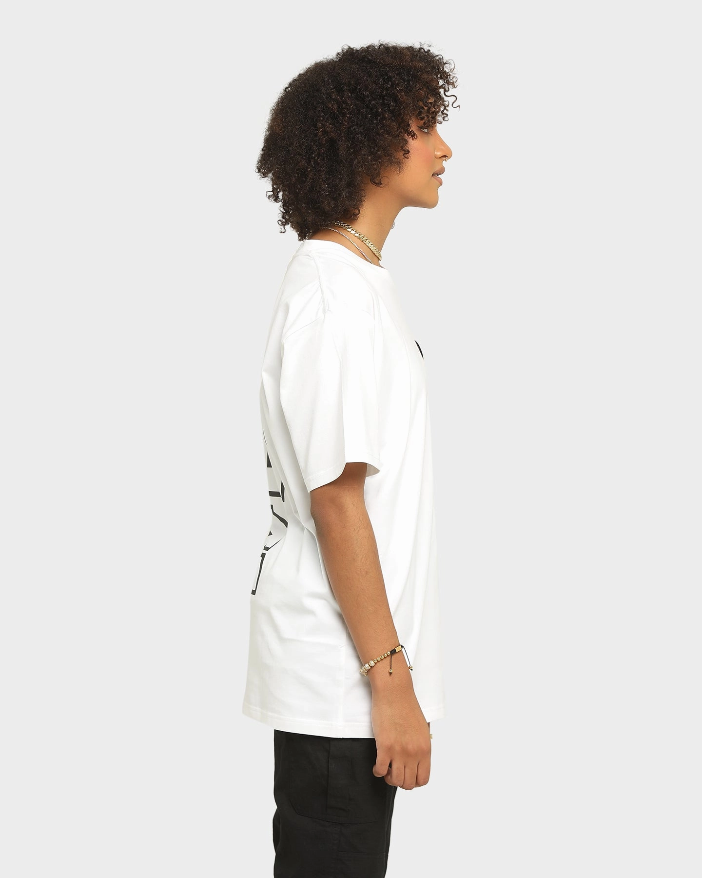 A Bathing Ape Men's Big WGM Shark Emblem Short Sleeve T-Shirt White