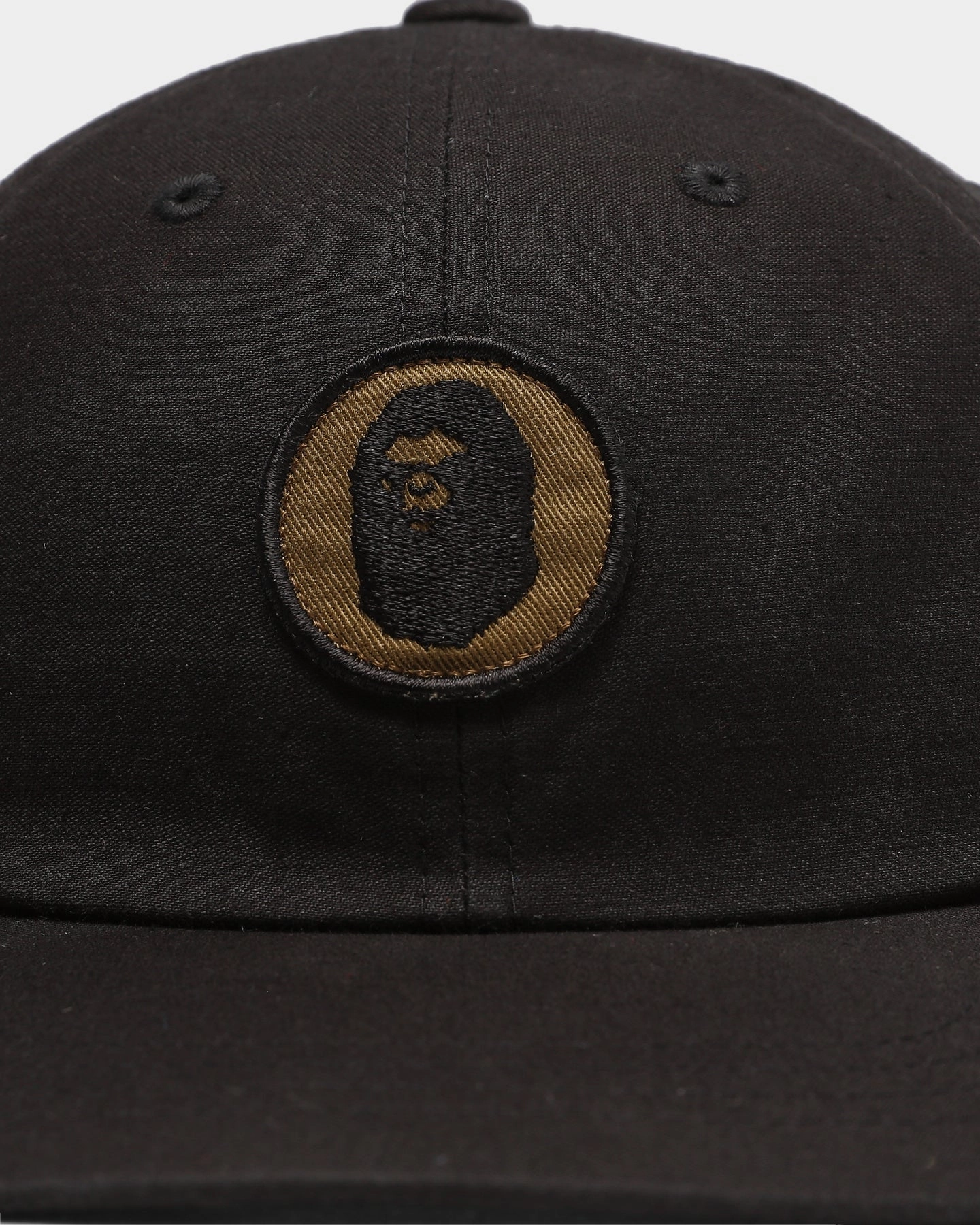 A Bathing Ape Military needs 6 Panel Strapback Cap Black