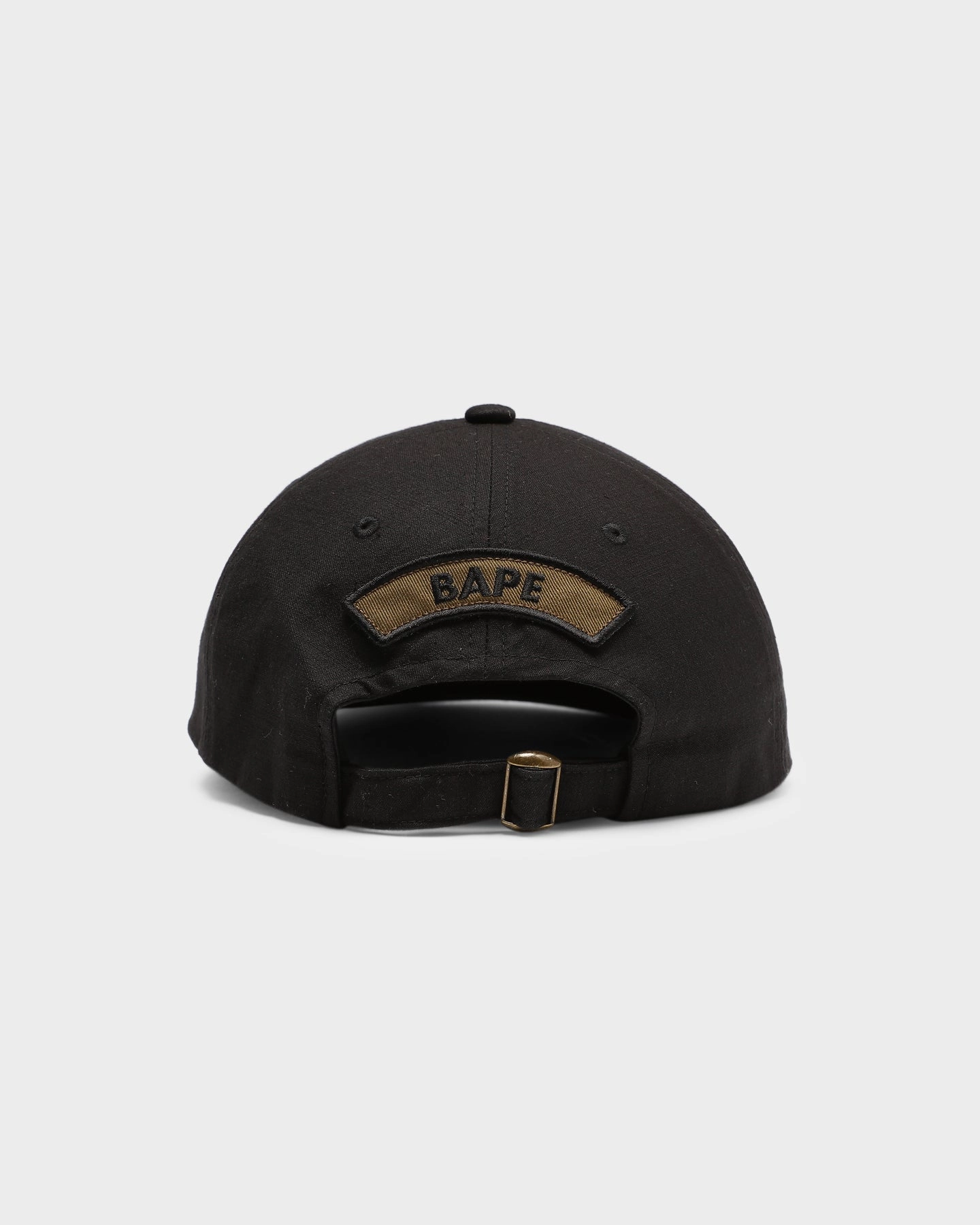 A Bathing Ape Military needs 6 Panel Strapback Cap Black