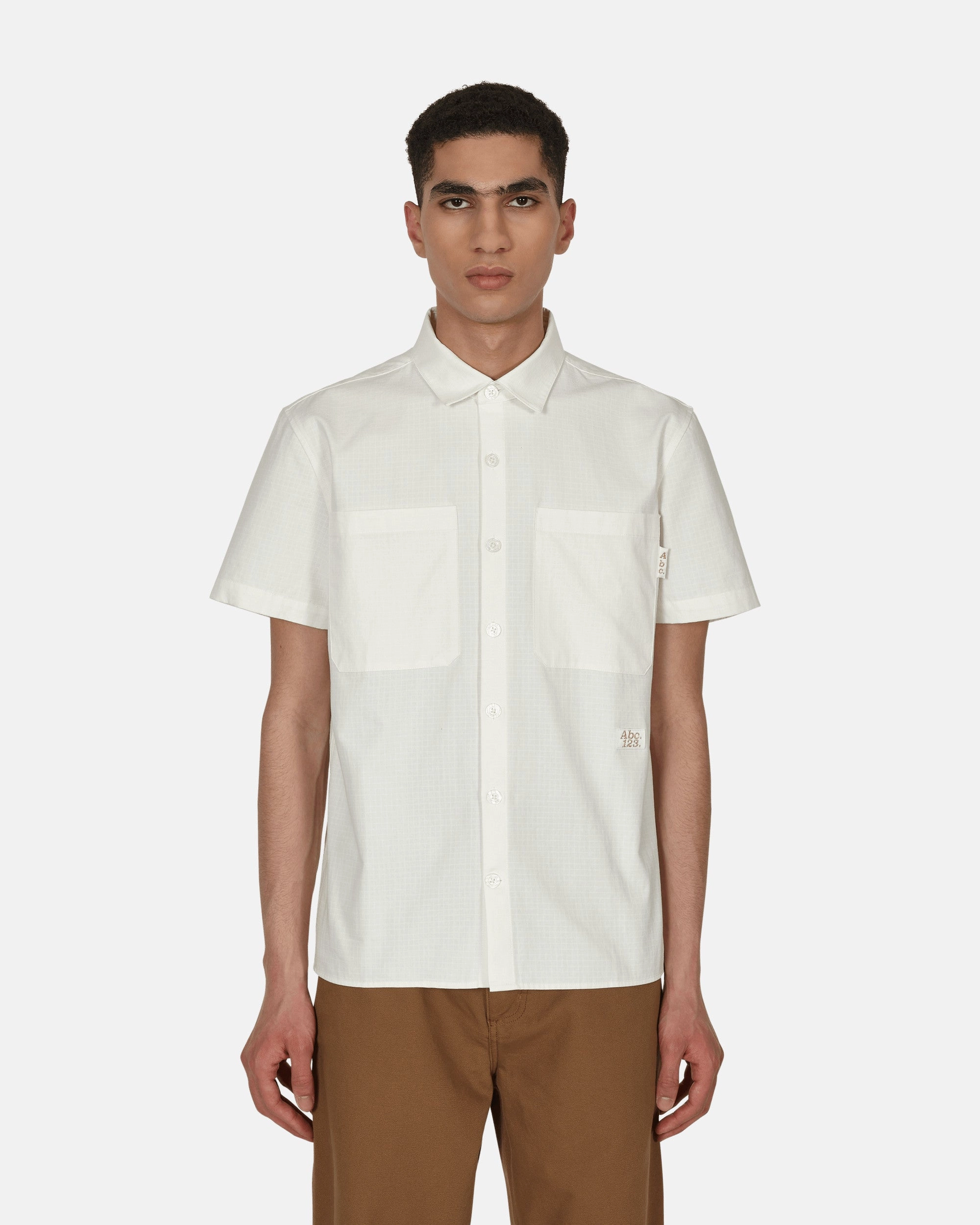 Abc. 123. Studio Work Shirt White