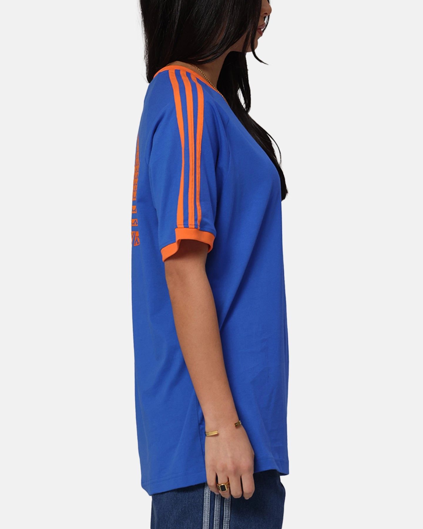 Adidas Monogram Cali T-Shirt Blue