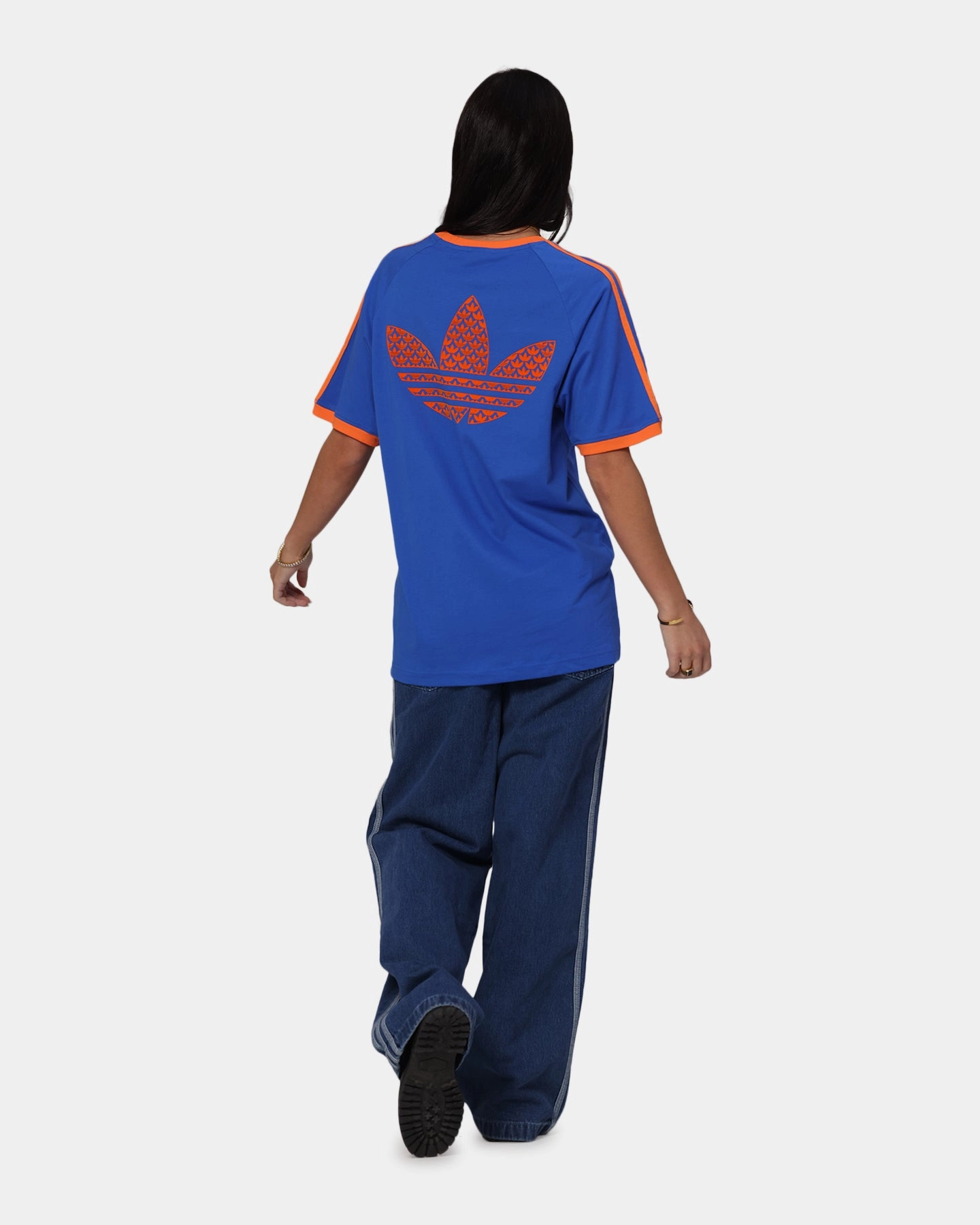 Adidas Monogram Cali T-Shirt Blue
