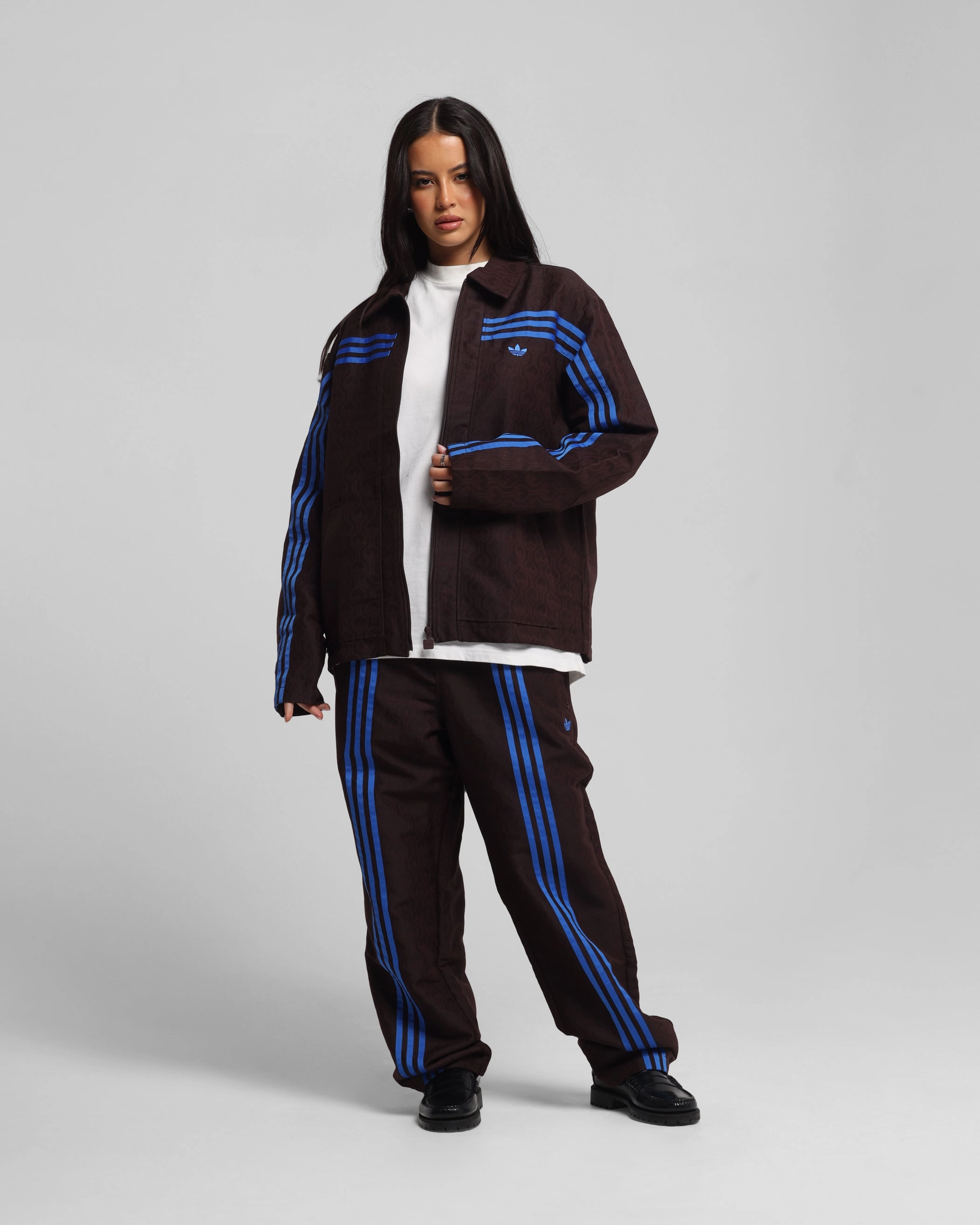 Adidas Originals 70's Club Jacket Brown