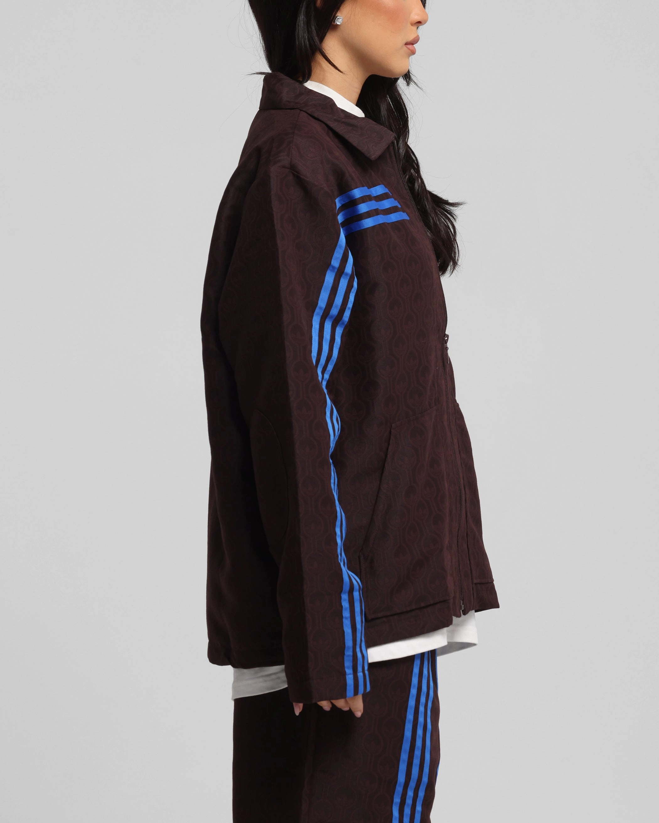 Adidas Originals 70's Club Jacket Brown