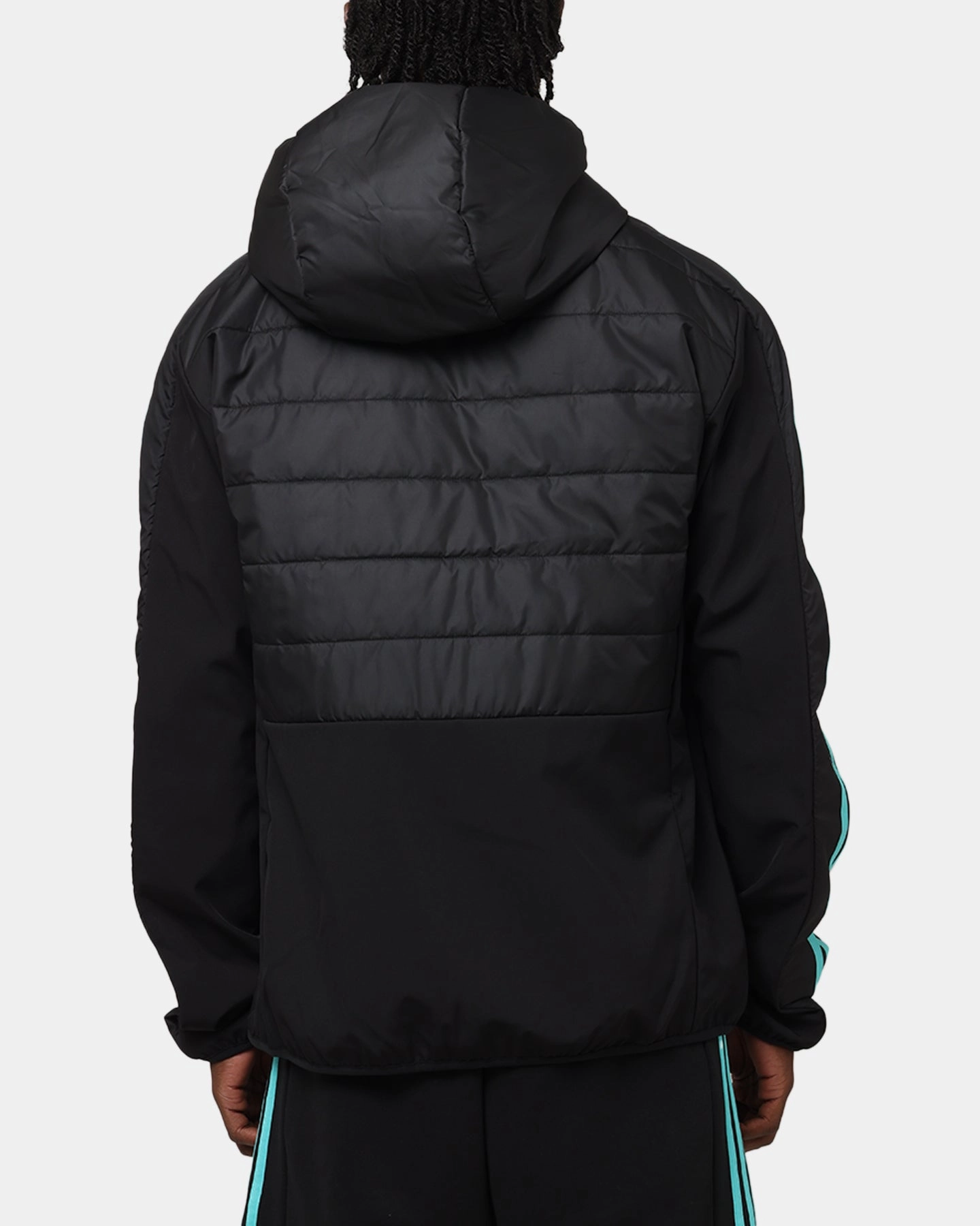 adidas x Mercedes-AMG PETRONAS Formula One F1 DNA Puffer Jacket Black/White