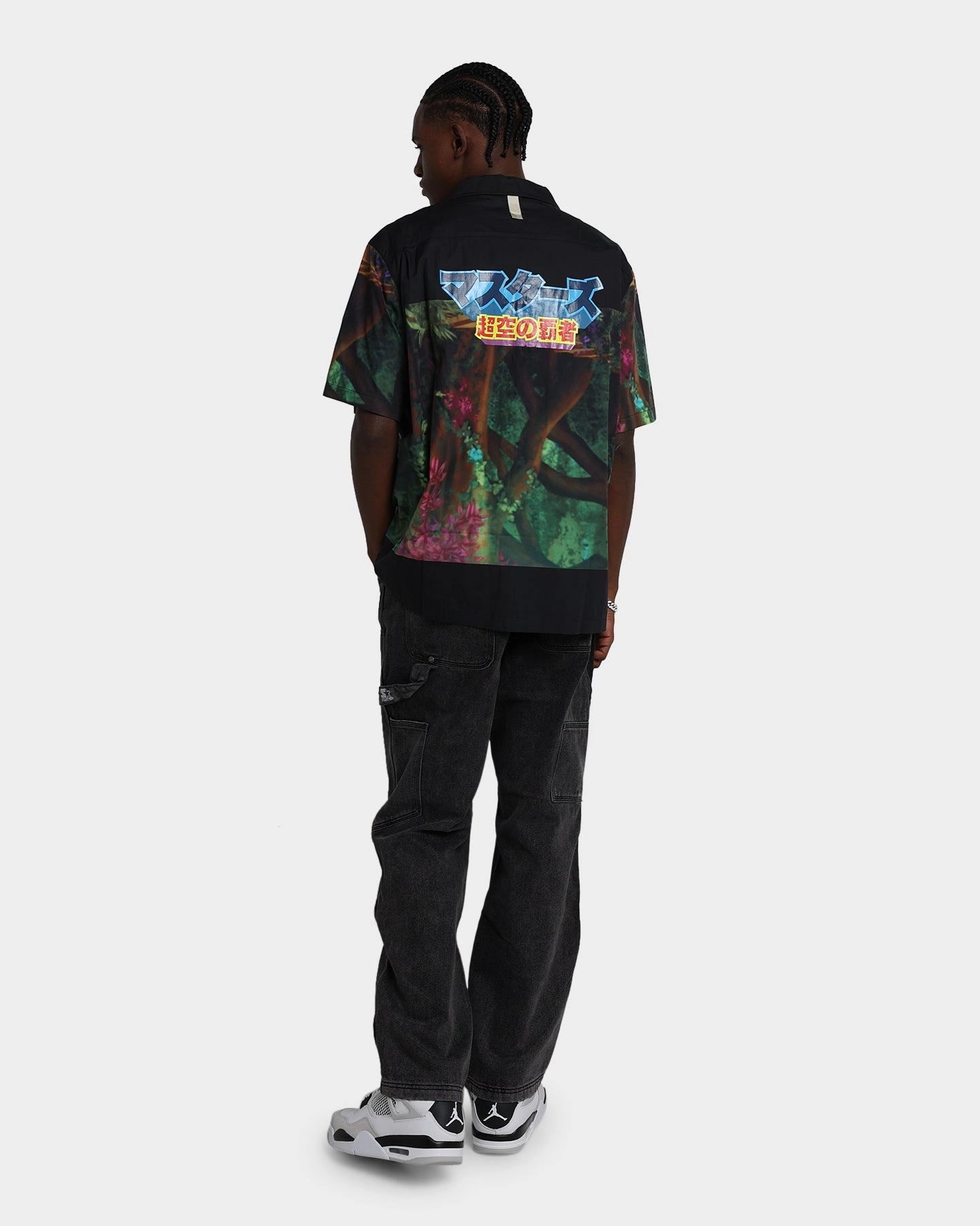 Advisory Board Crystal X Mattel Skeletor Button Up Shirt Black