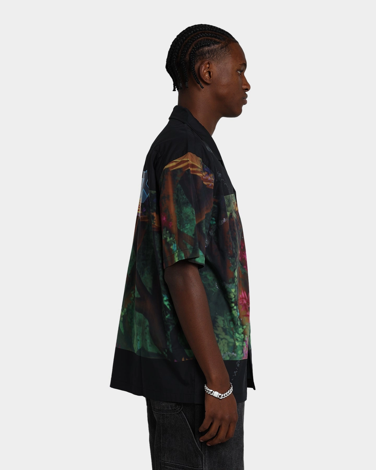Advisory Board Crystal X Mattel Skeletor Button Up Shirt Black