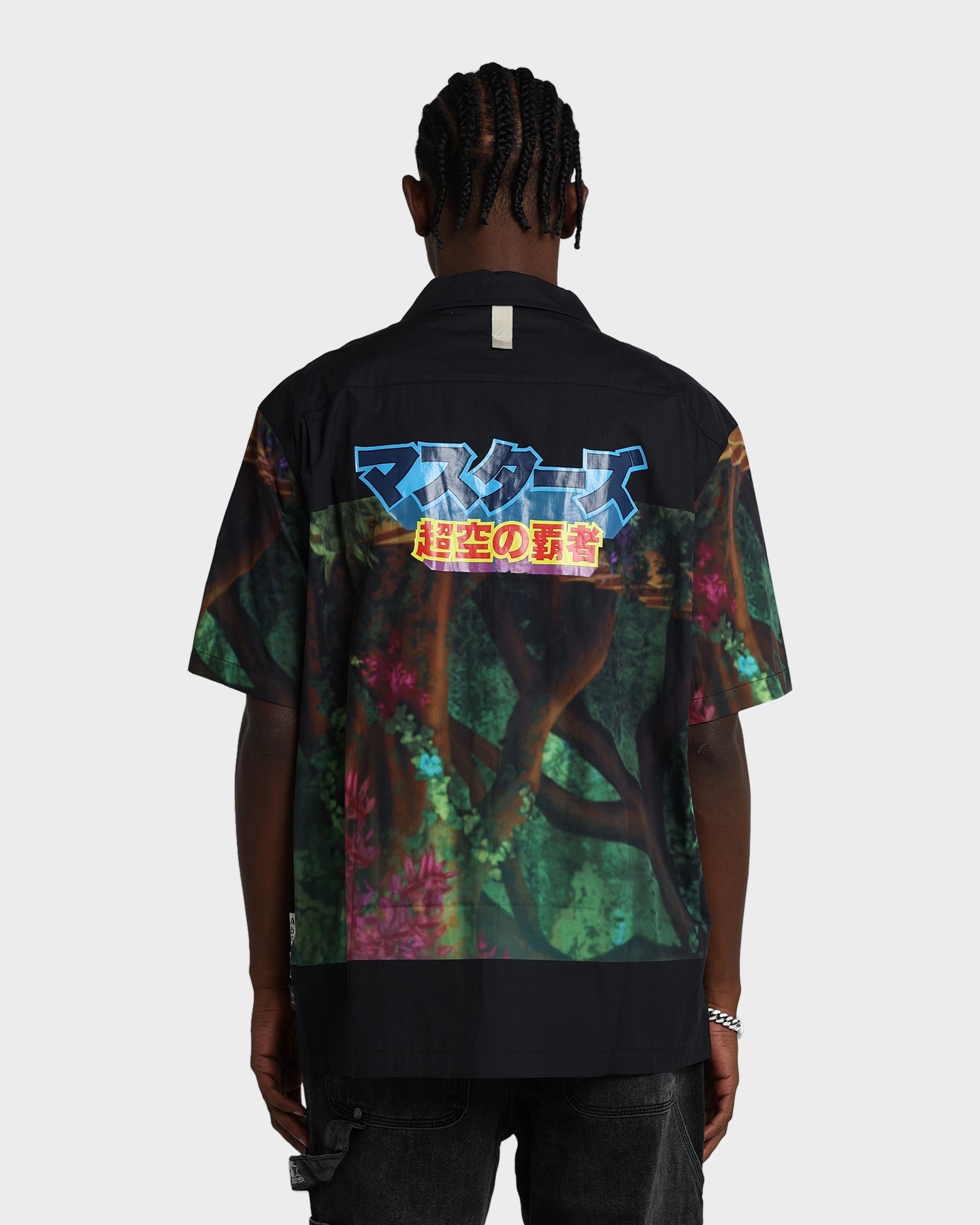 Advisory Board Crystal X Mattel Skeletor Button Up Shirt Black