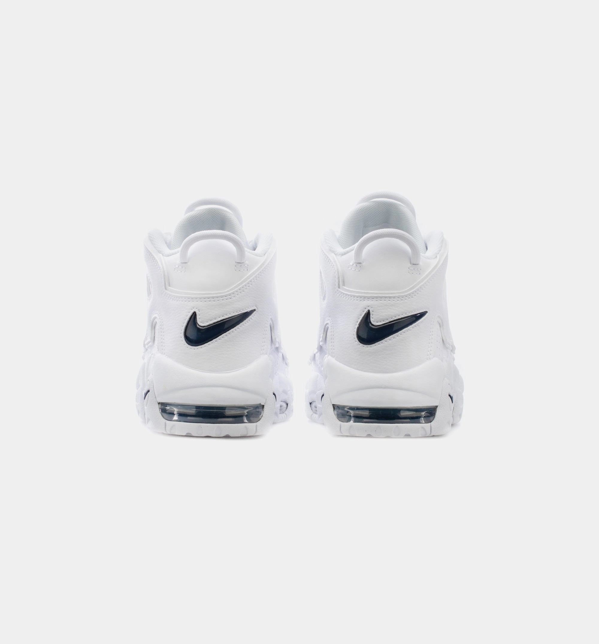 Air More Uptempo 96 White Navy Mens Lifestyle Shoe - White
