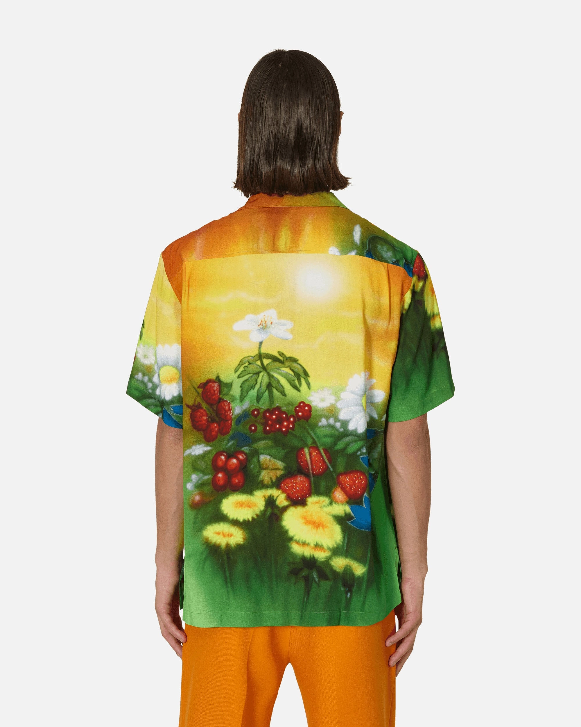 Airbrush Flowers Shirt Multicolor
