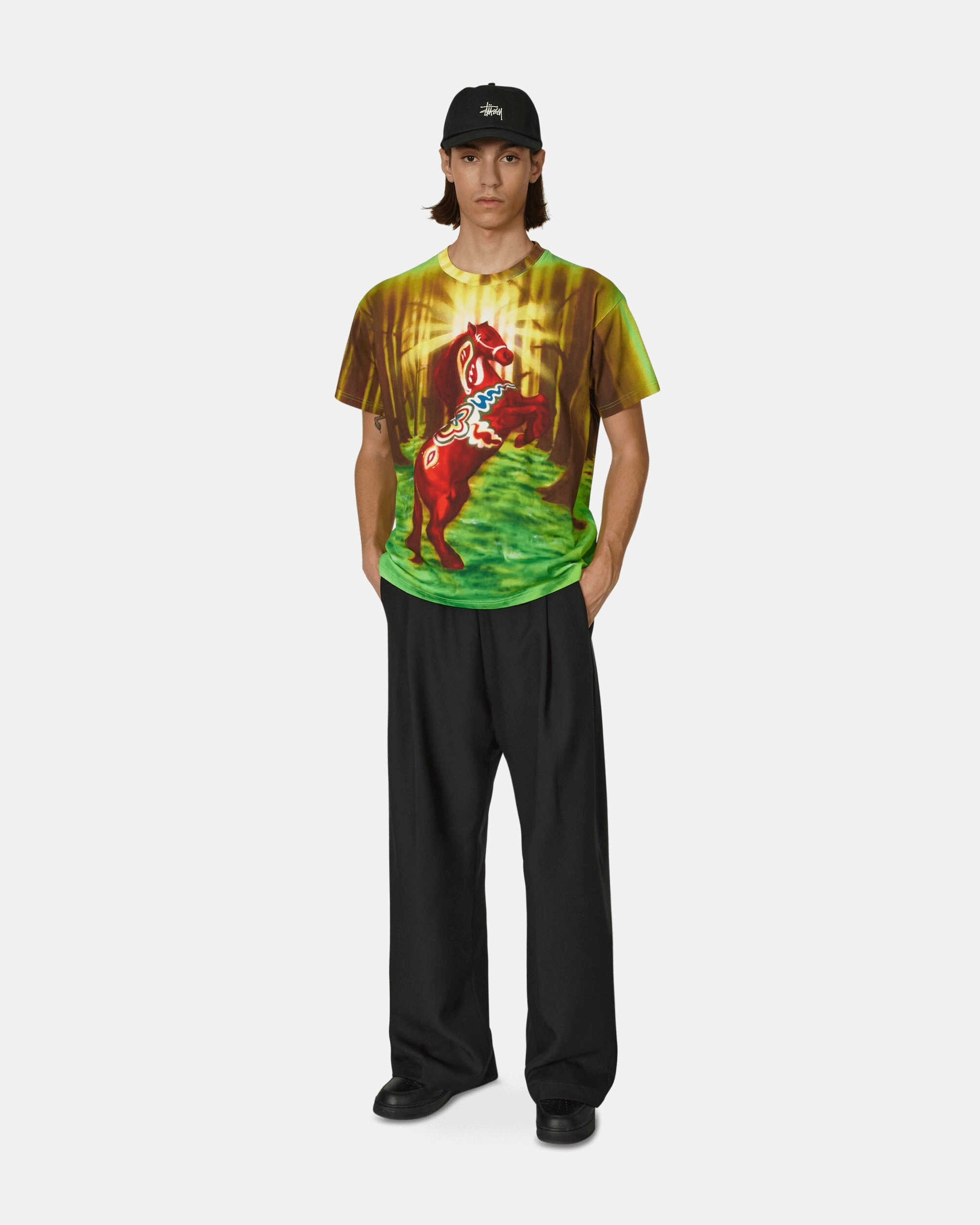 Airbrush Horse T-Shirt Multicolor