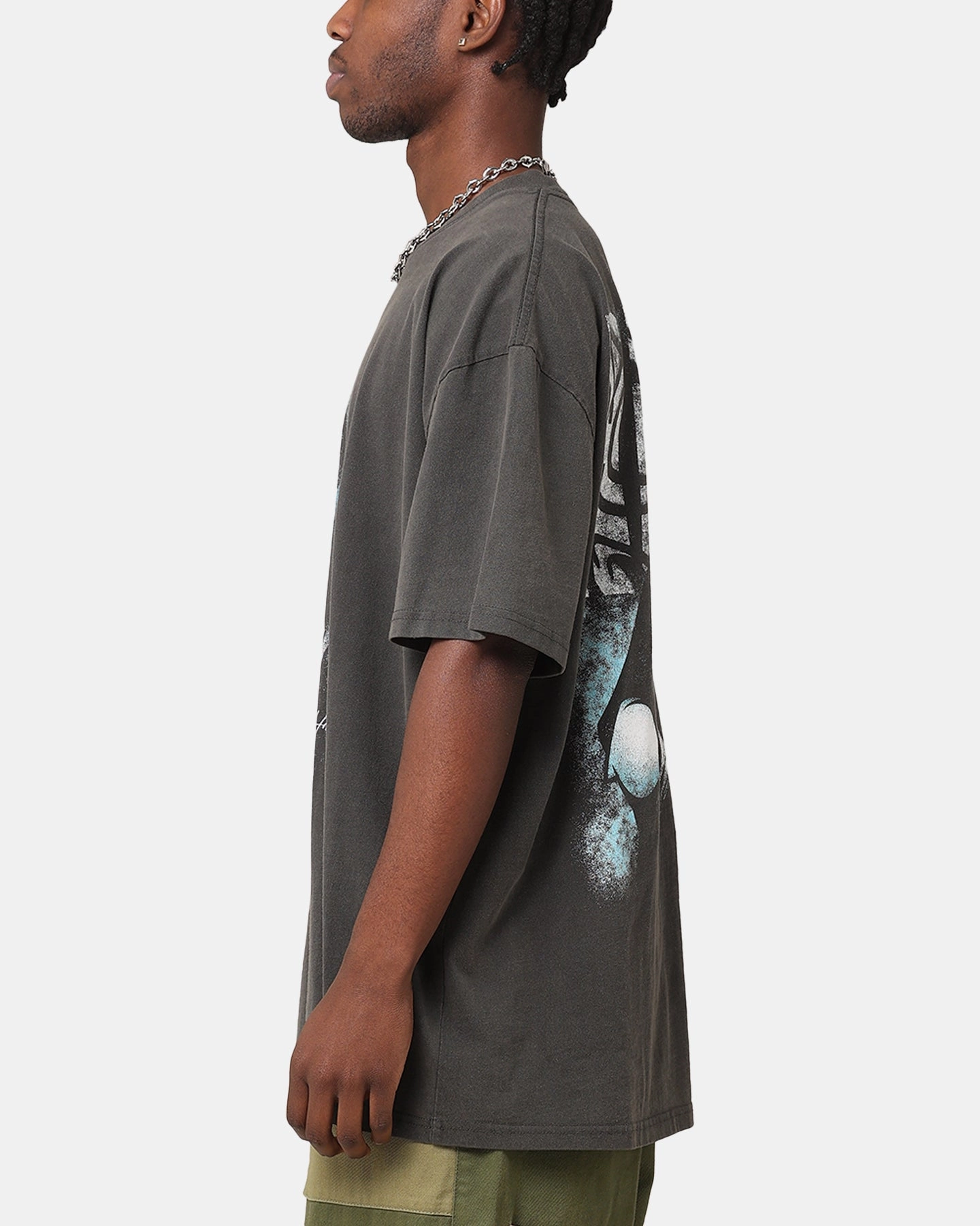 American Thrift Disney Hercules Hades Heavyweight T-Shirt Black Wash
