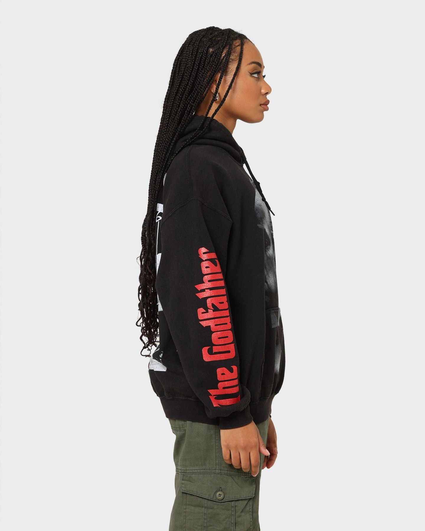 American Thrift X The Godfather The Godfather Vintage Hoodie Black Wash