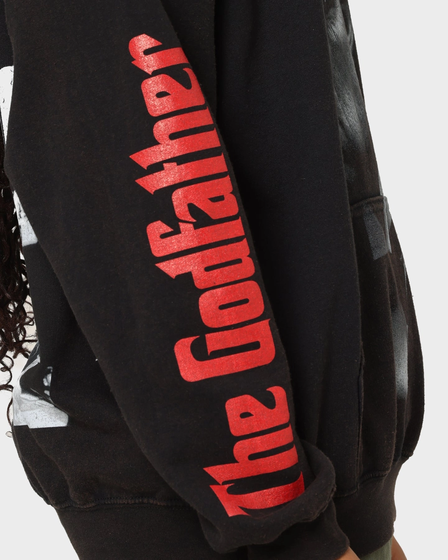 American Thrift X The Godfather The Godfather Vintage Hoodie Black Wash