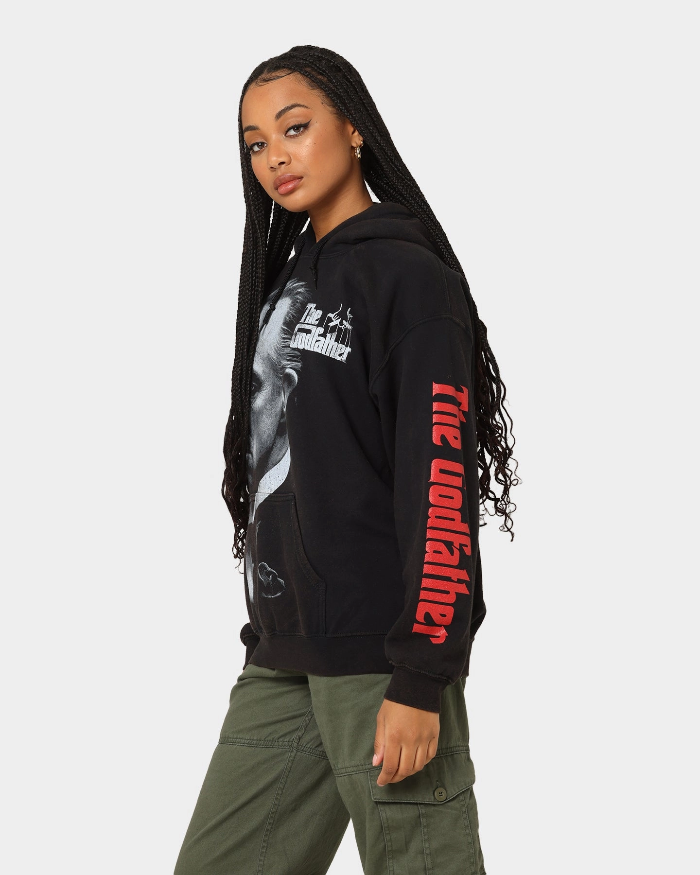American Thrift X The Godfather The Godfather Vintage Hoodie Black Wash