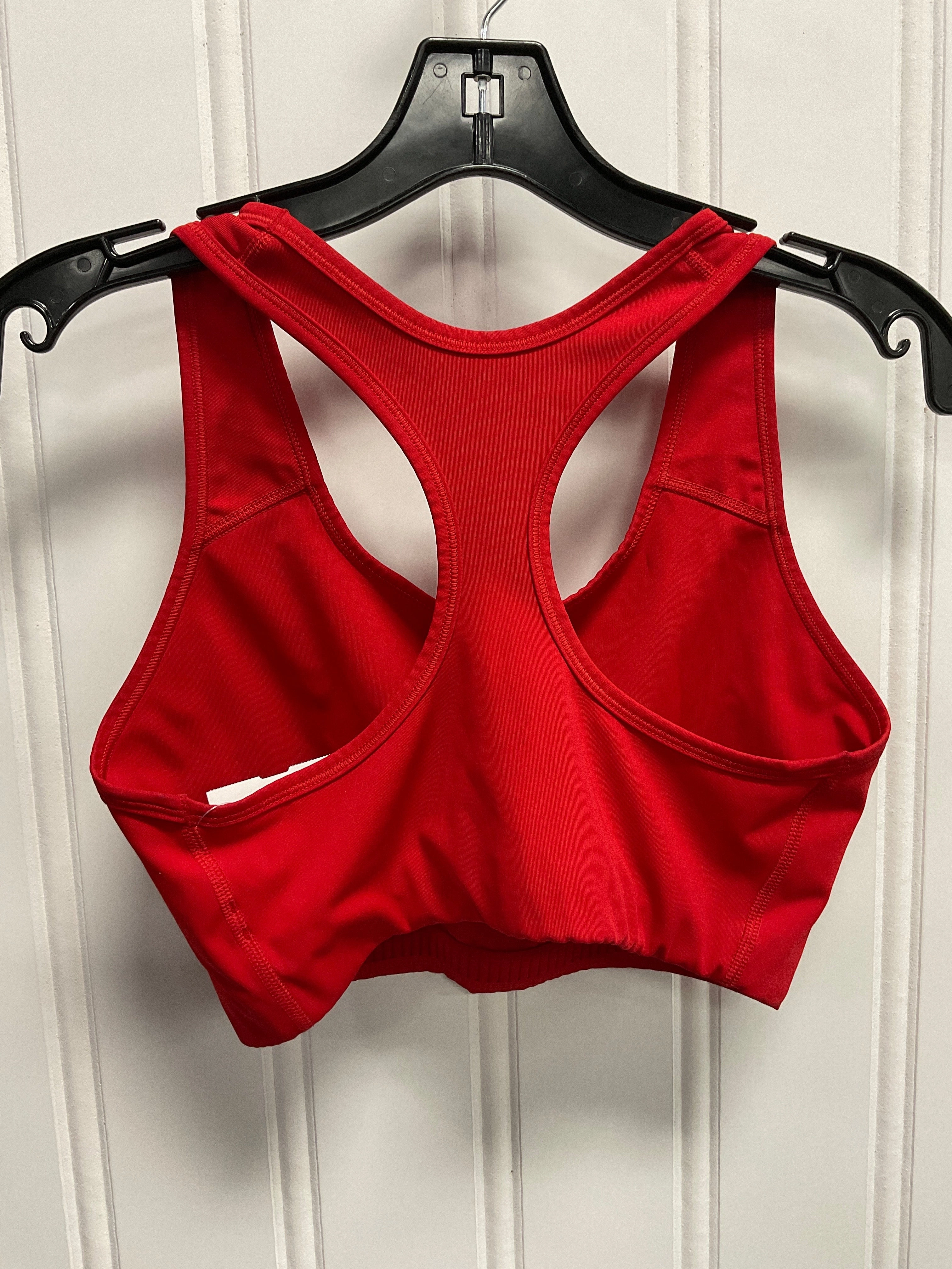 Athletic Bra By Nike Apparel In Red. Size:L