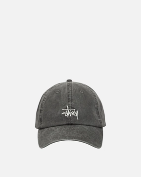 Basic Washed Cap Charcoal