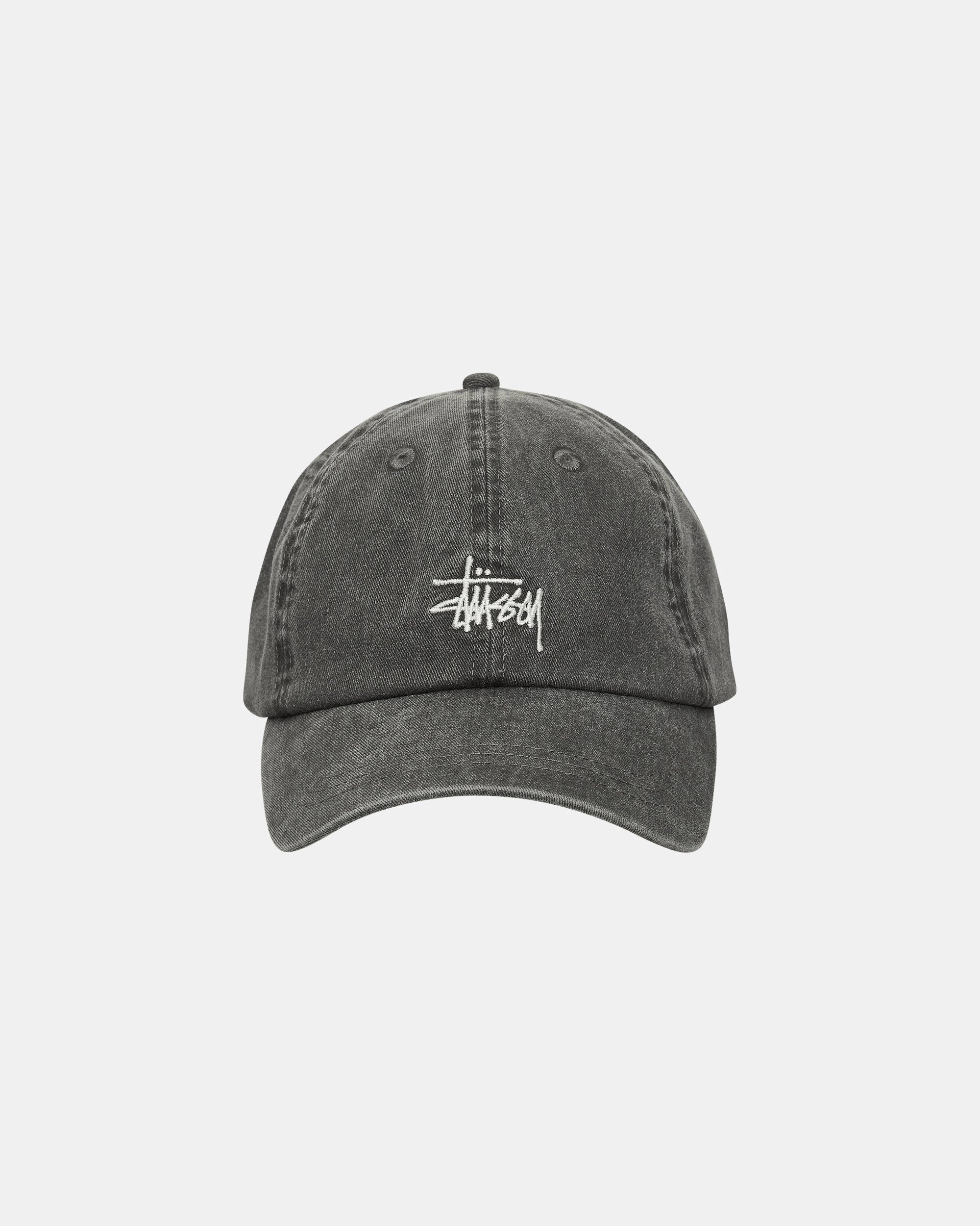 Basic Washed Cap Charcoal