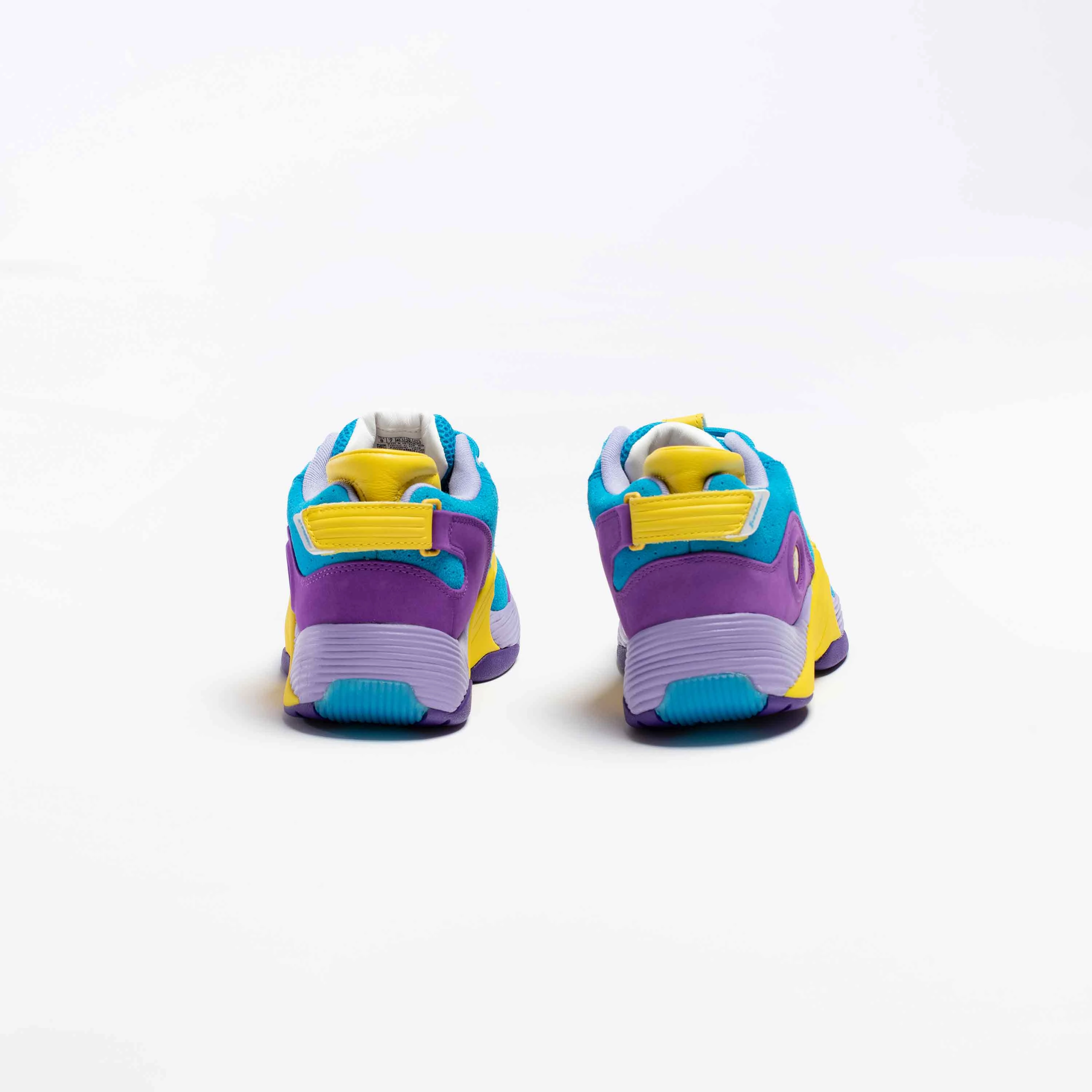 Bbc Ice Cream X Reebok Answer V Mens Lifestyle Shoe - Teal/Purple/Yellow