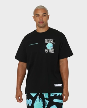 BEENTRILL New World Short Sleeve T-Shirt Black