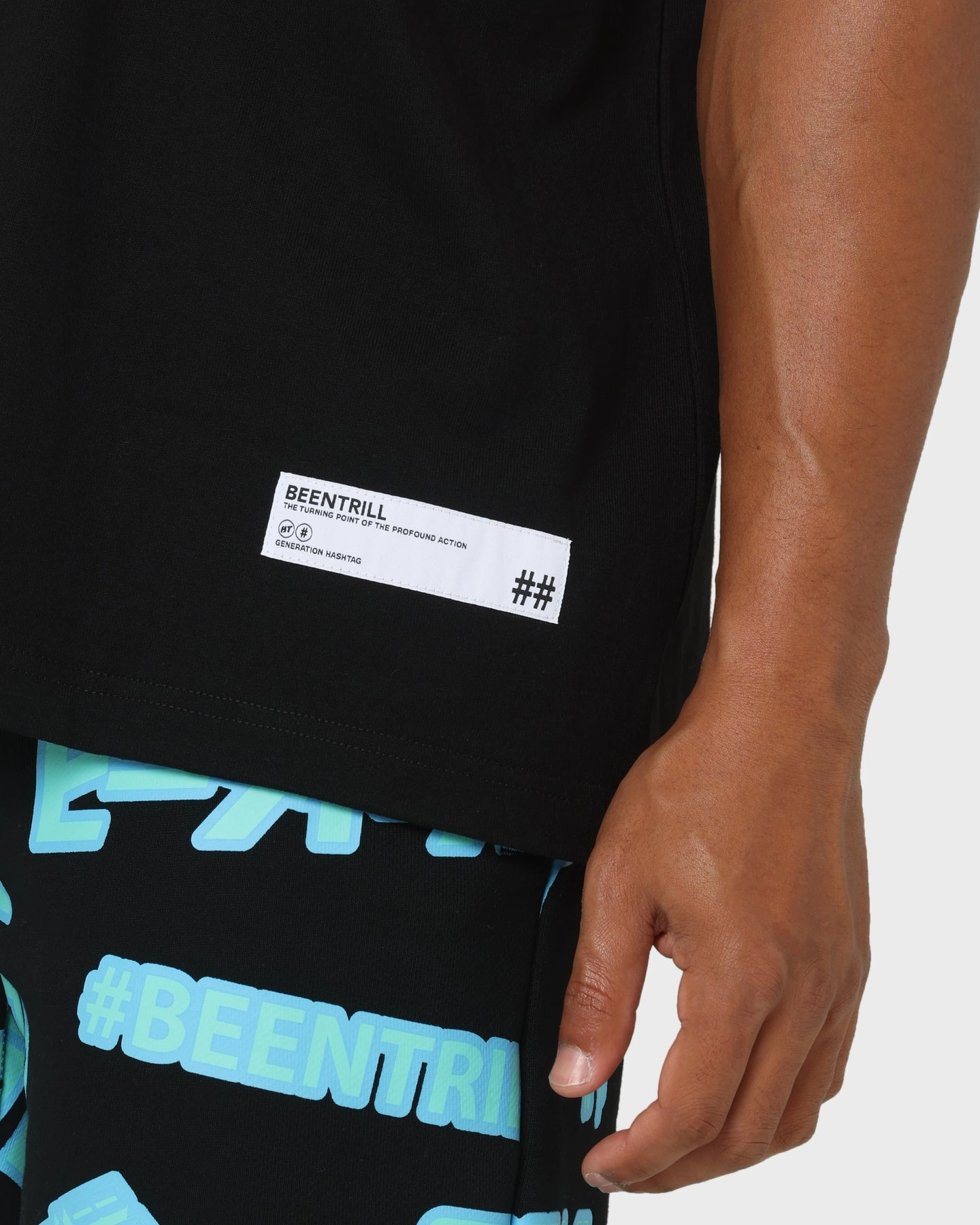 BEENTRILL New World Short Sleeve T-Shirt Black