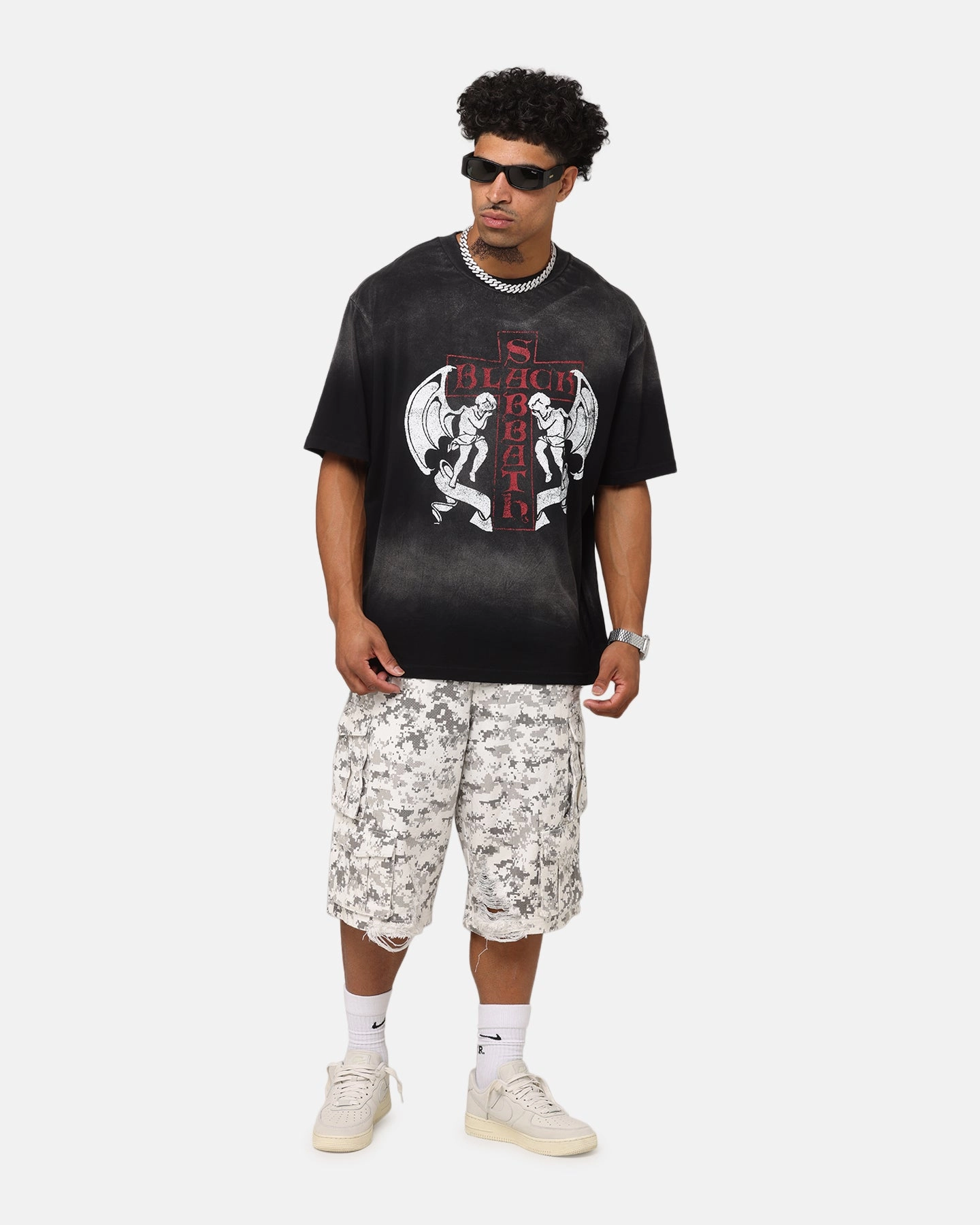 Black Sabbath Sabbath Vintage T-Shirt Washed Black